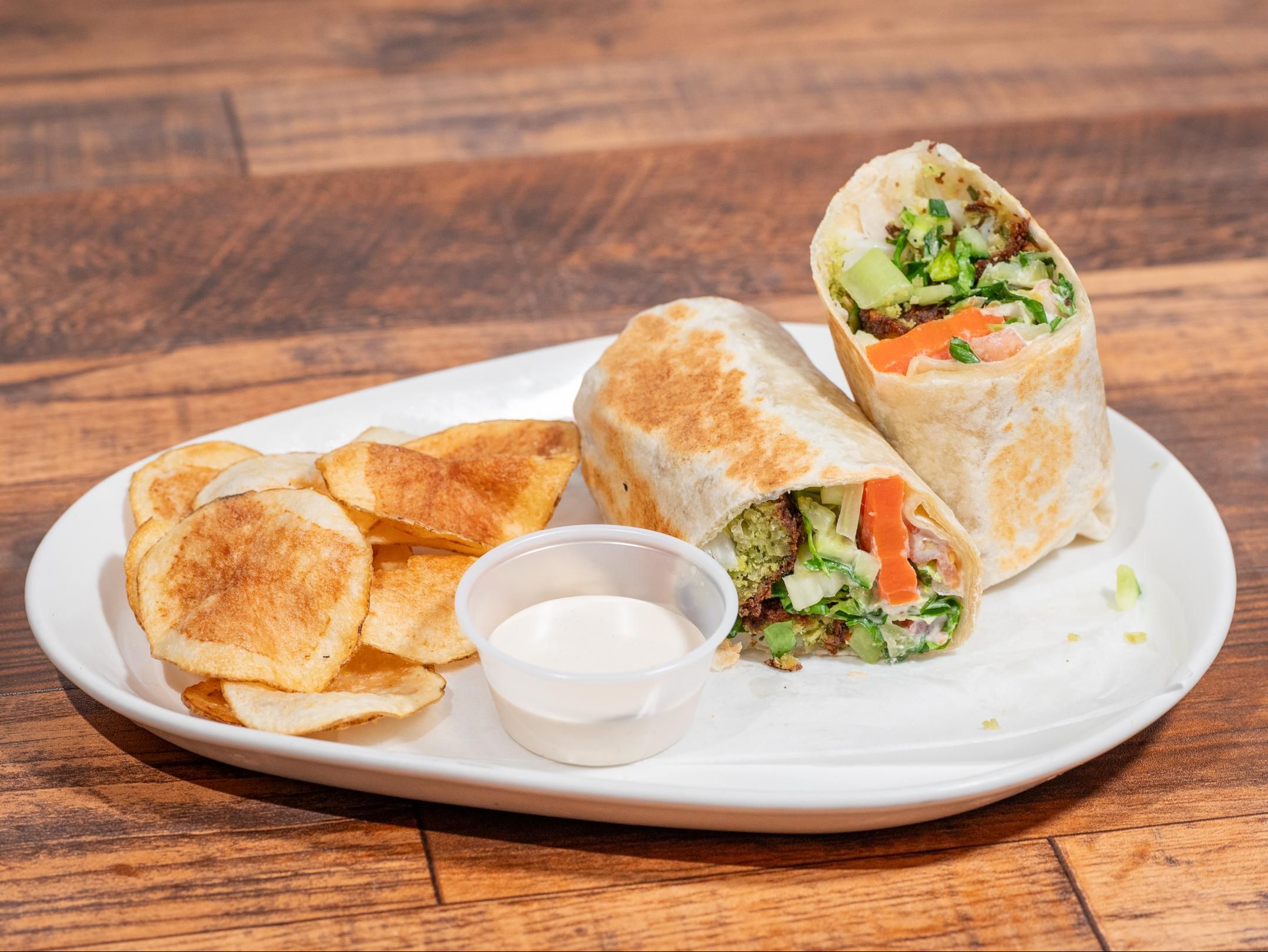 Falafel Wrap.
