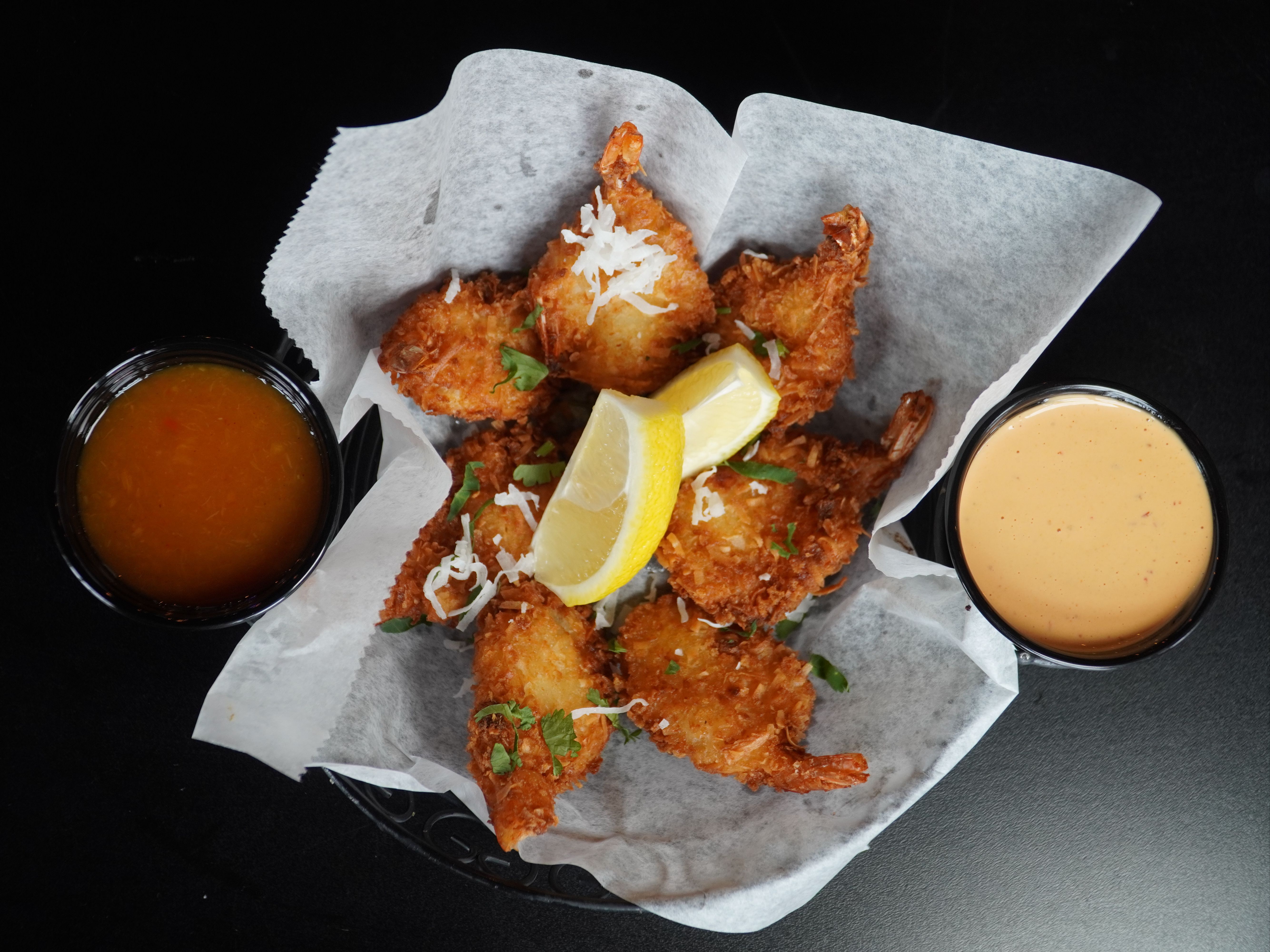 Coconut Shrimp.