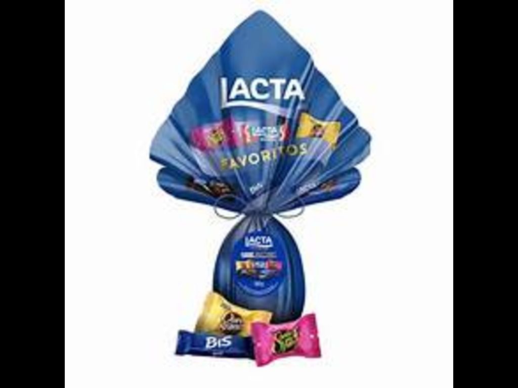 Ovo Pascoa Lacta Favoritos 540g.