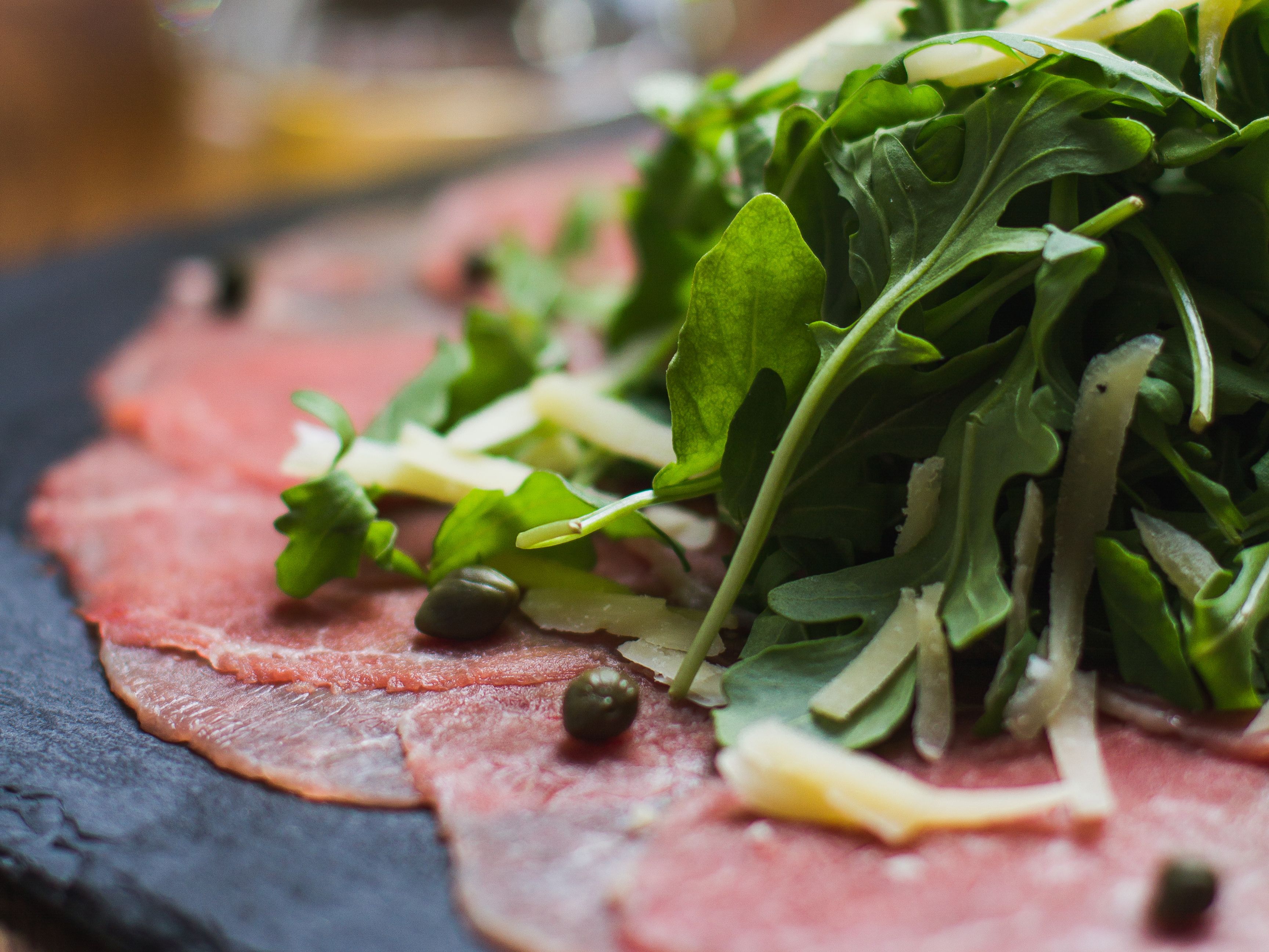 Beef Carpaccio.