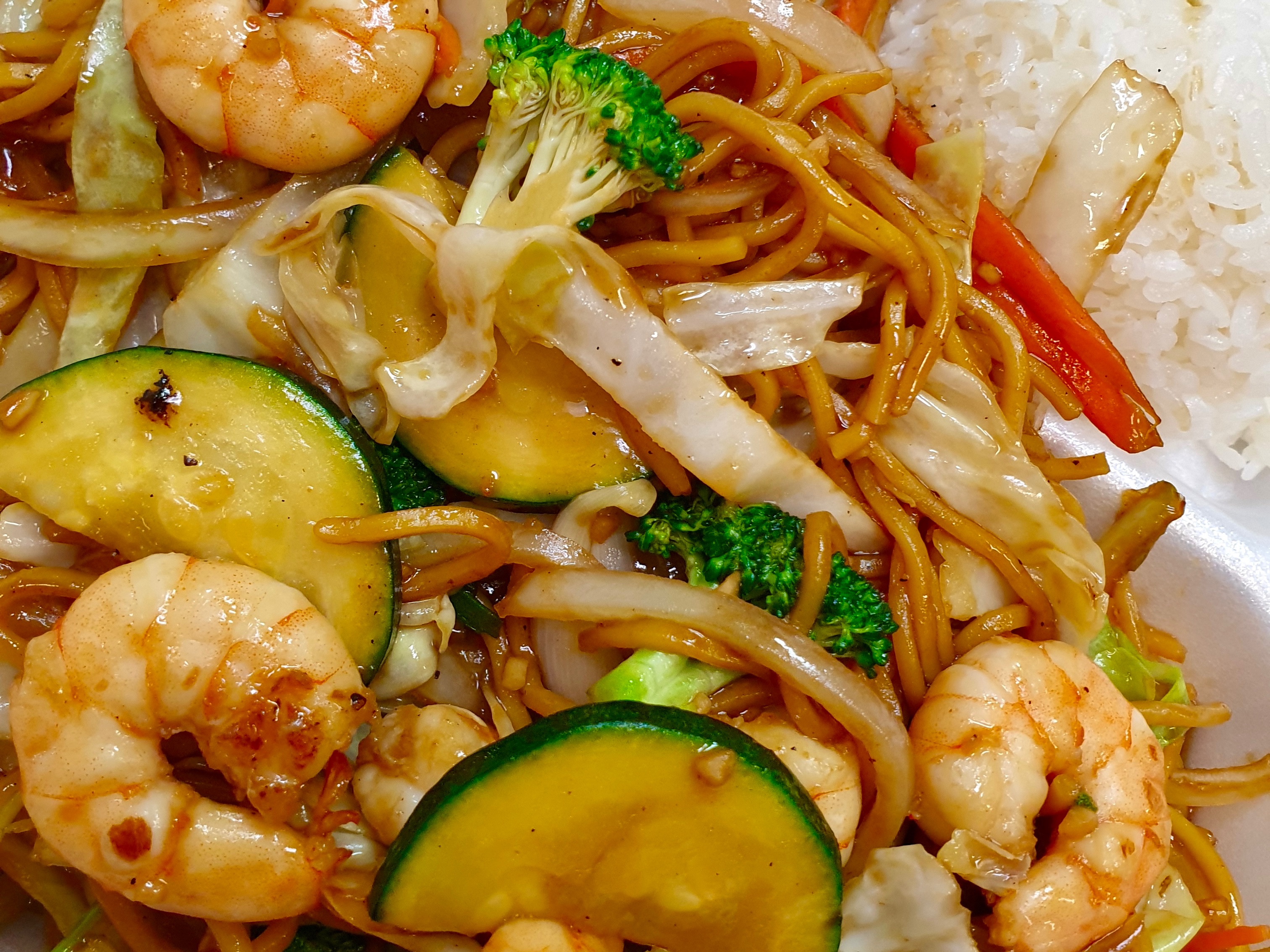 Shrimp Yakisoba