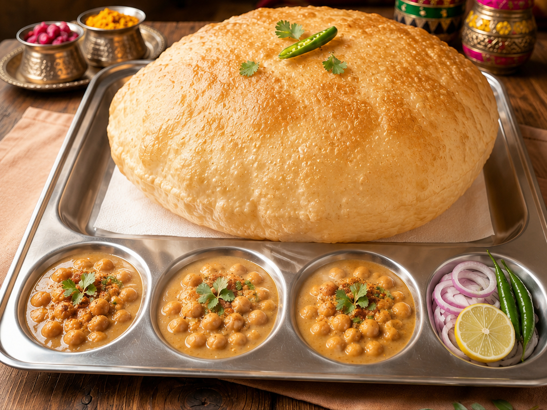 Chole Bhatura.