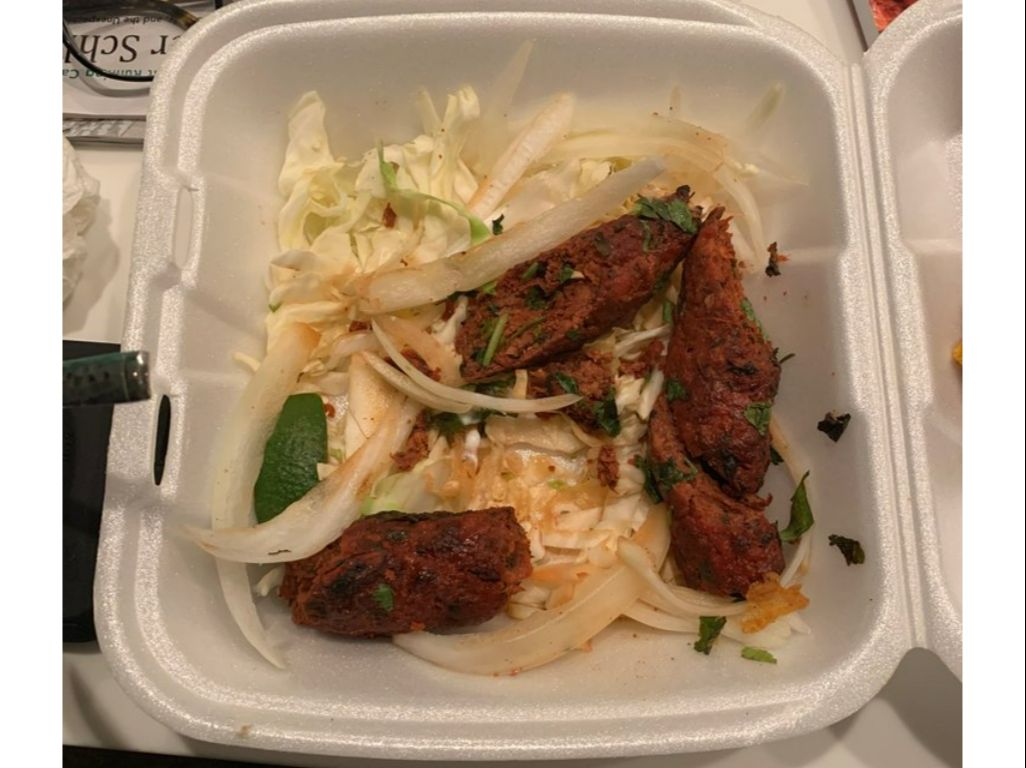 Lamb Dish Lunch Special.