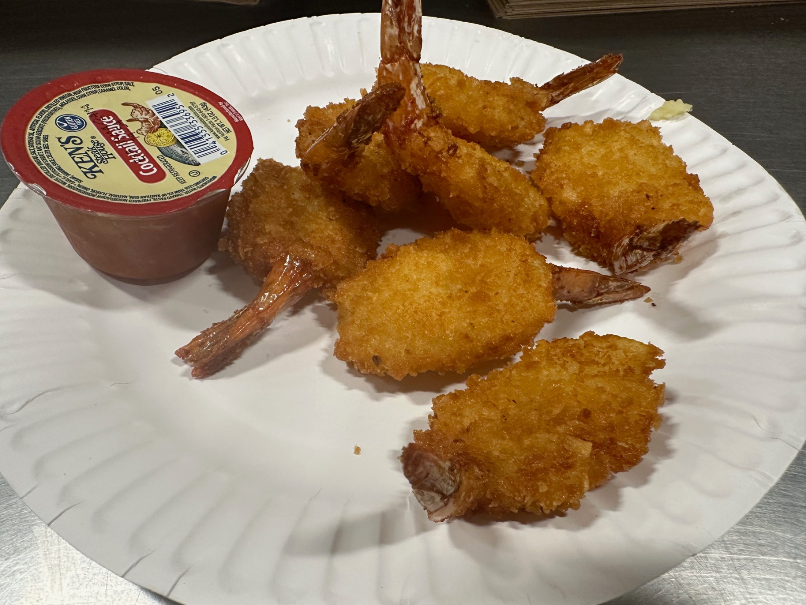 6pc. Butterfly Shrimp.