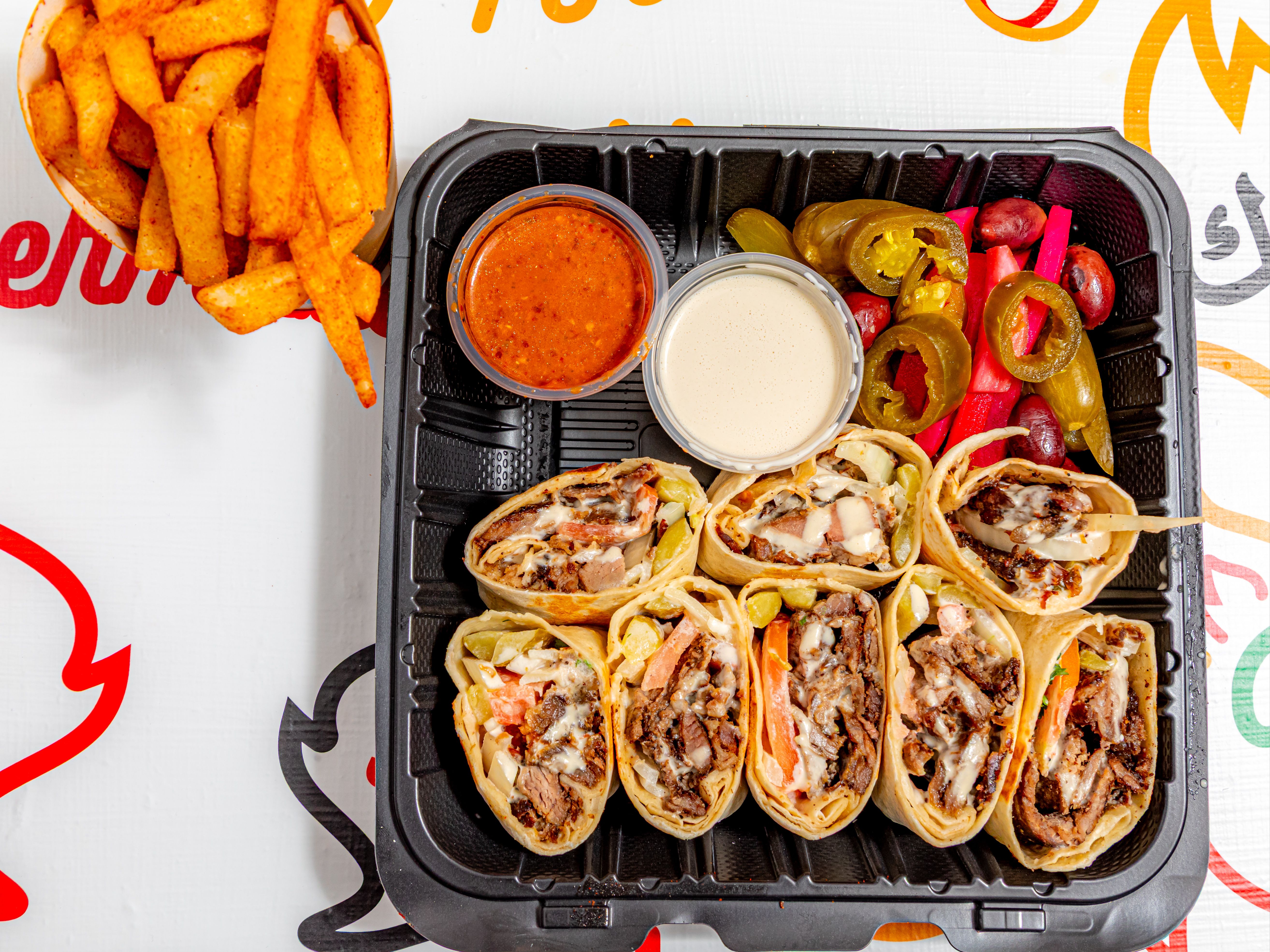 Delicious Lebanese Cuisine: Falafel, Wraps, and More