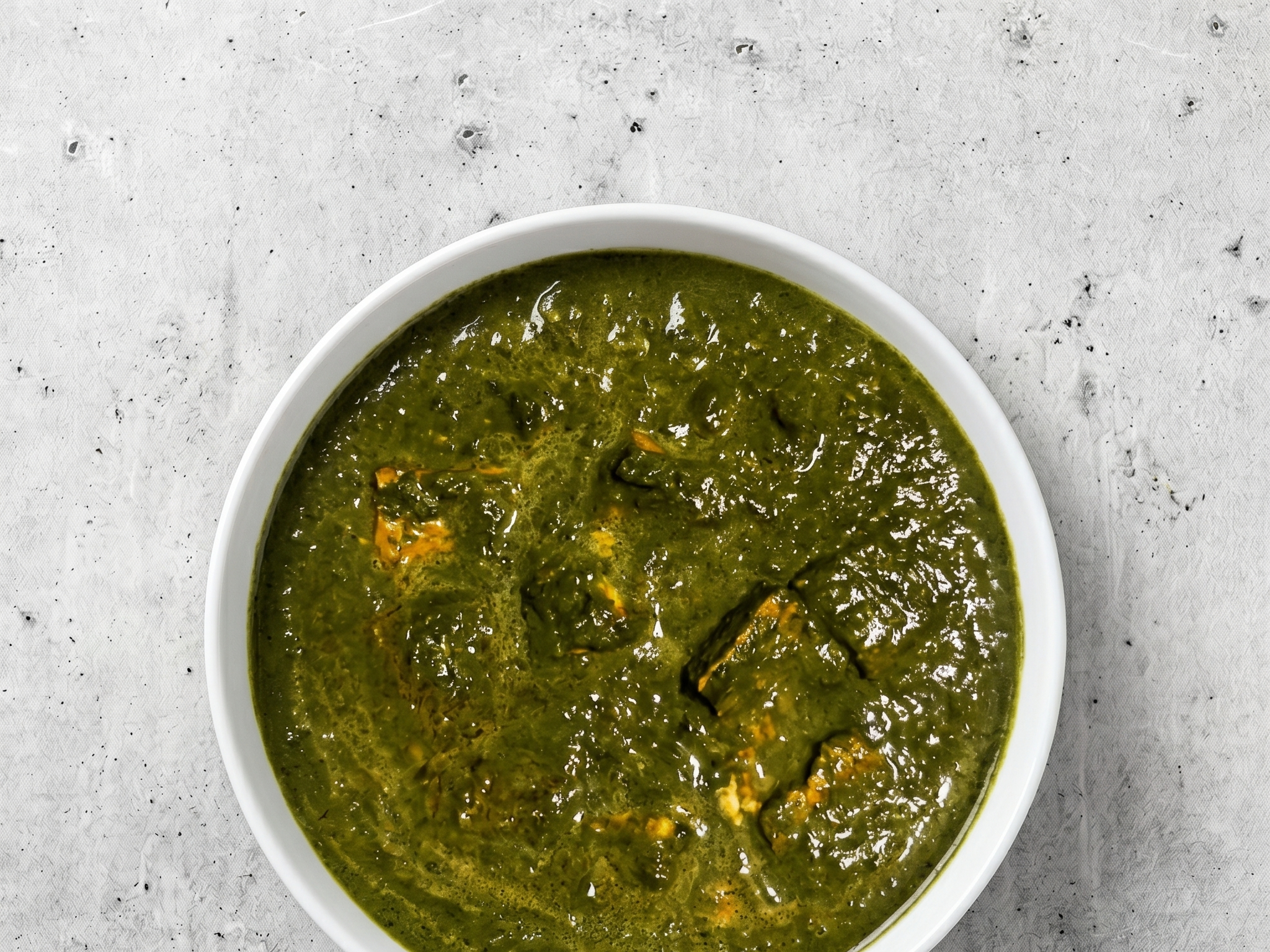 Palak (Spinach).