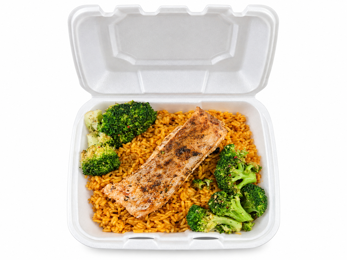 Salmon Fried Rice.