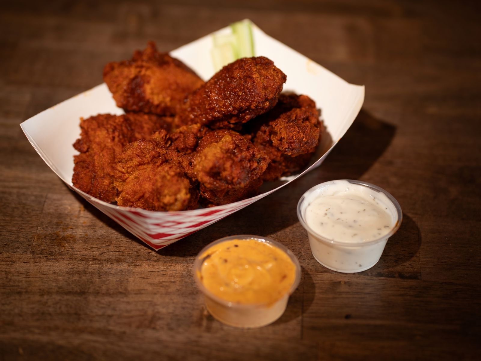 Flamin Wings (6 pieces).