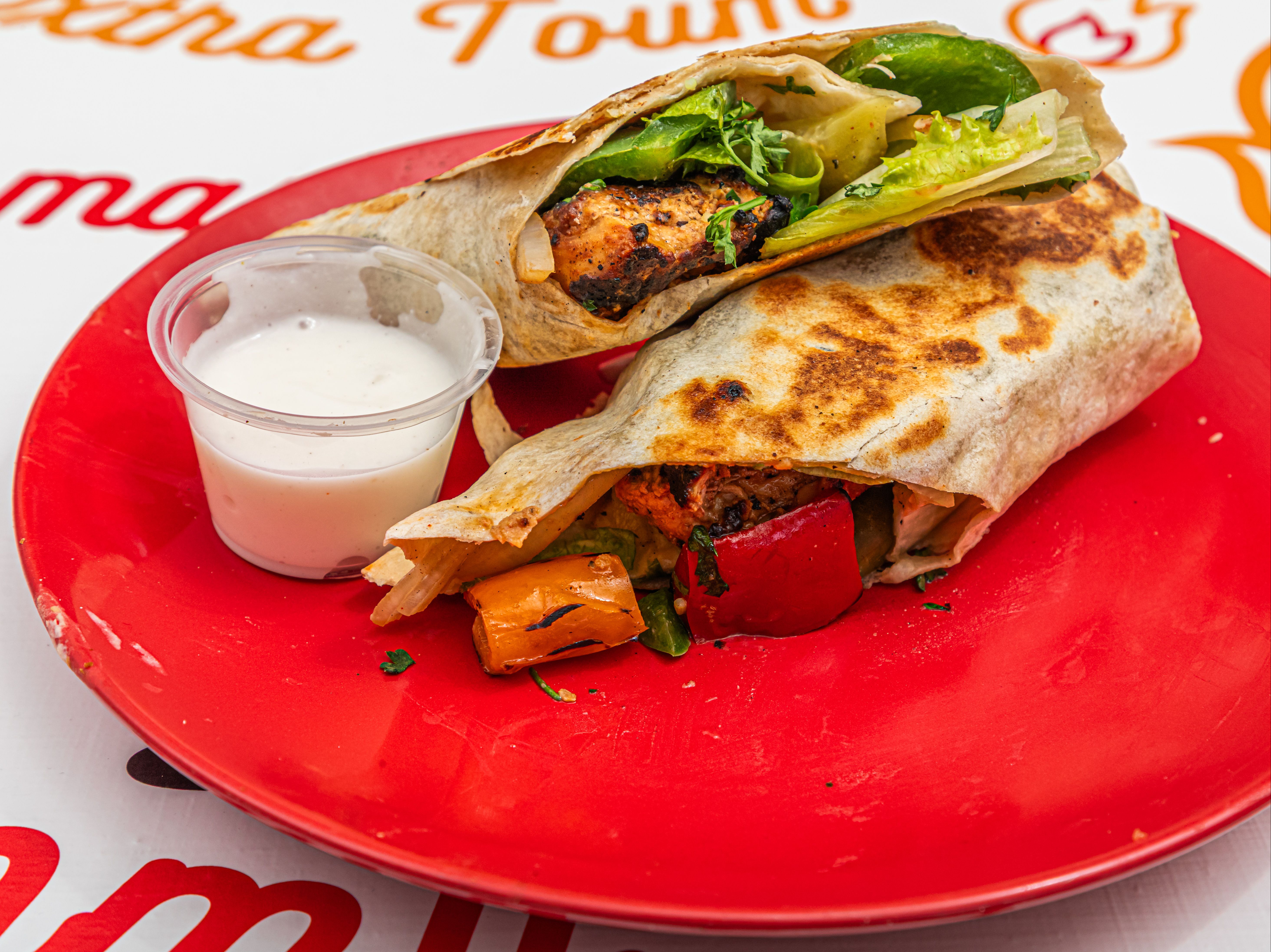 Shish Tawook Wrap.