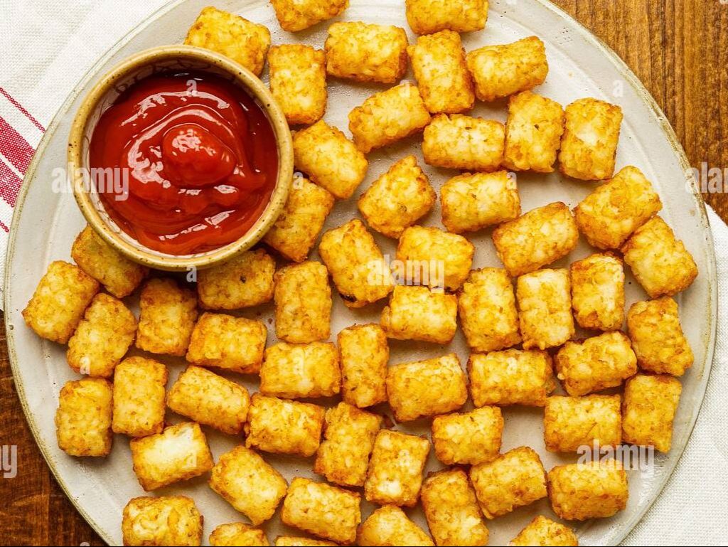 Baked Tater Tots.