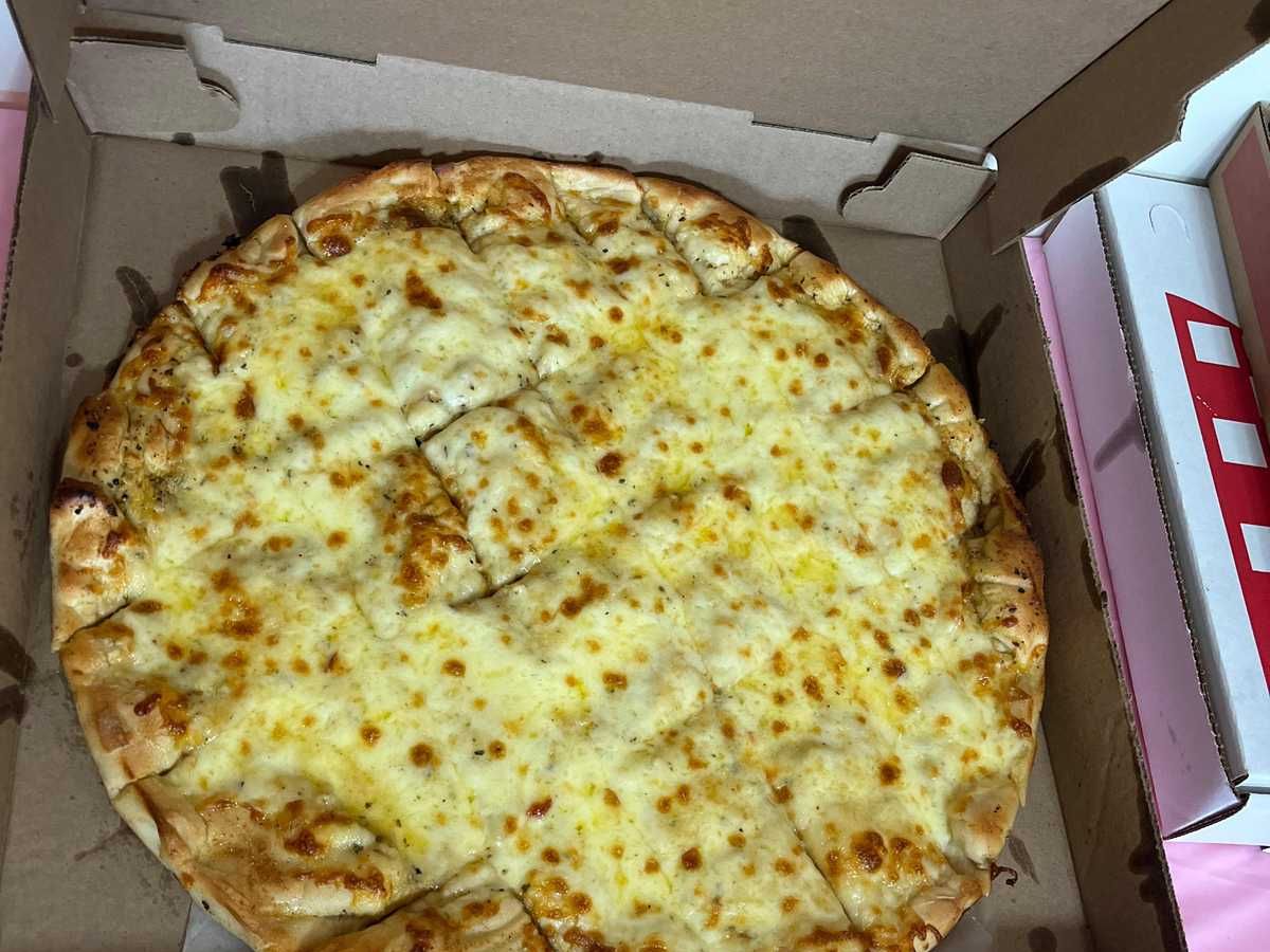 Large (16") Garlic Pizza.