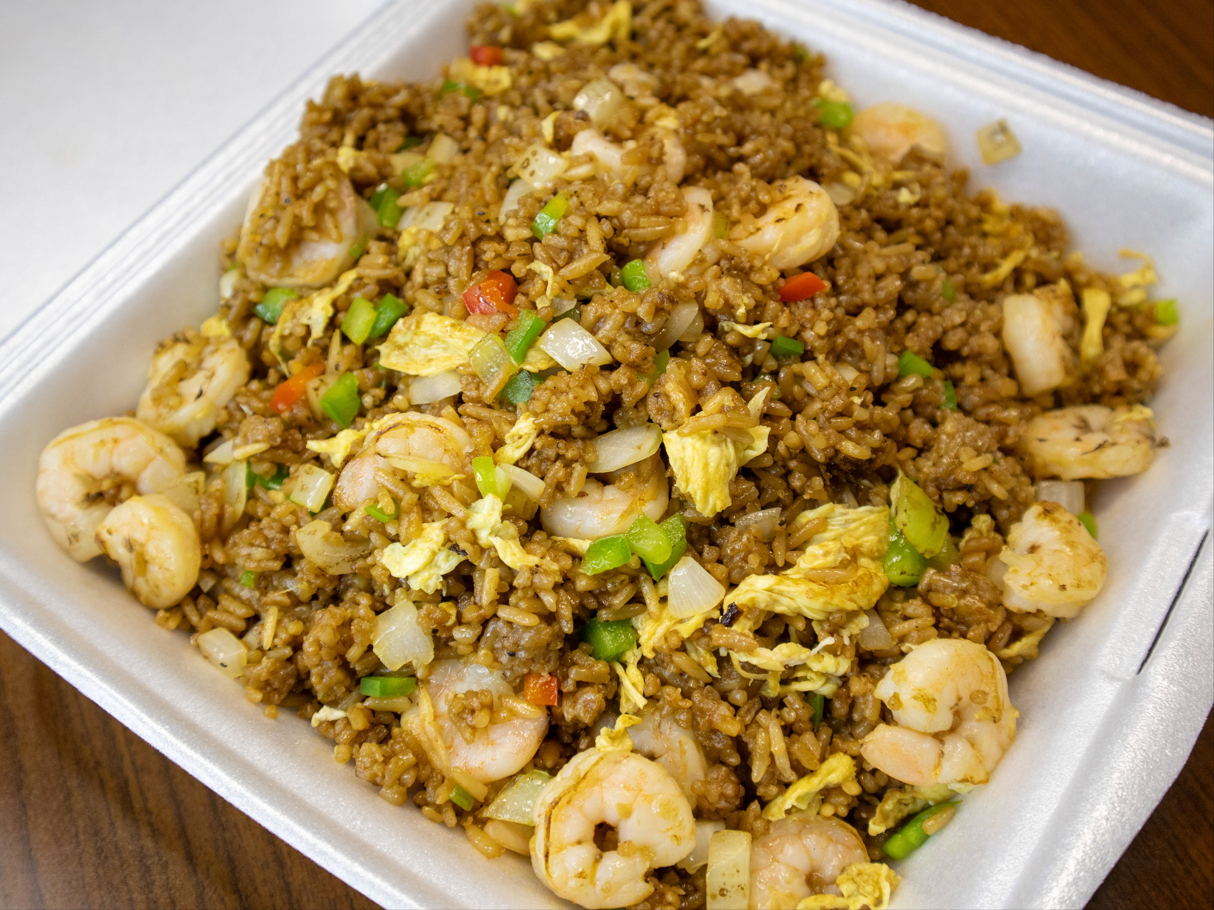 Shrimp Cajun Fried Rice