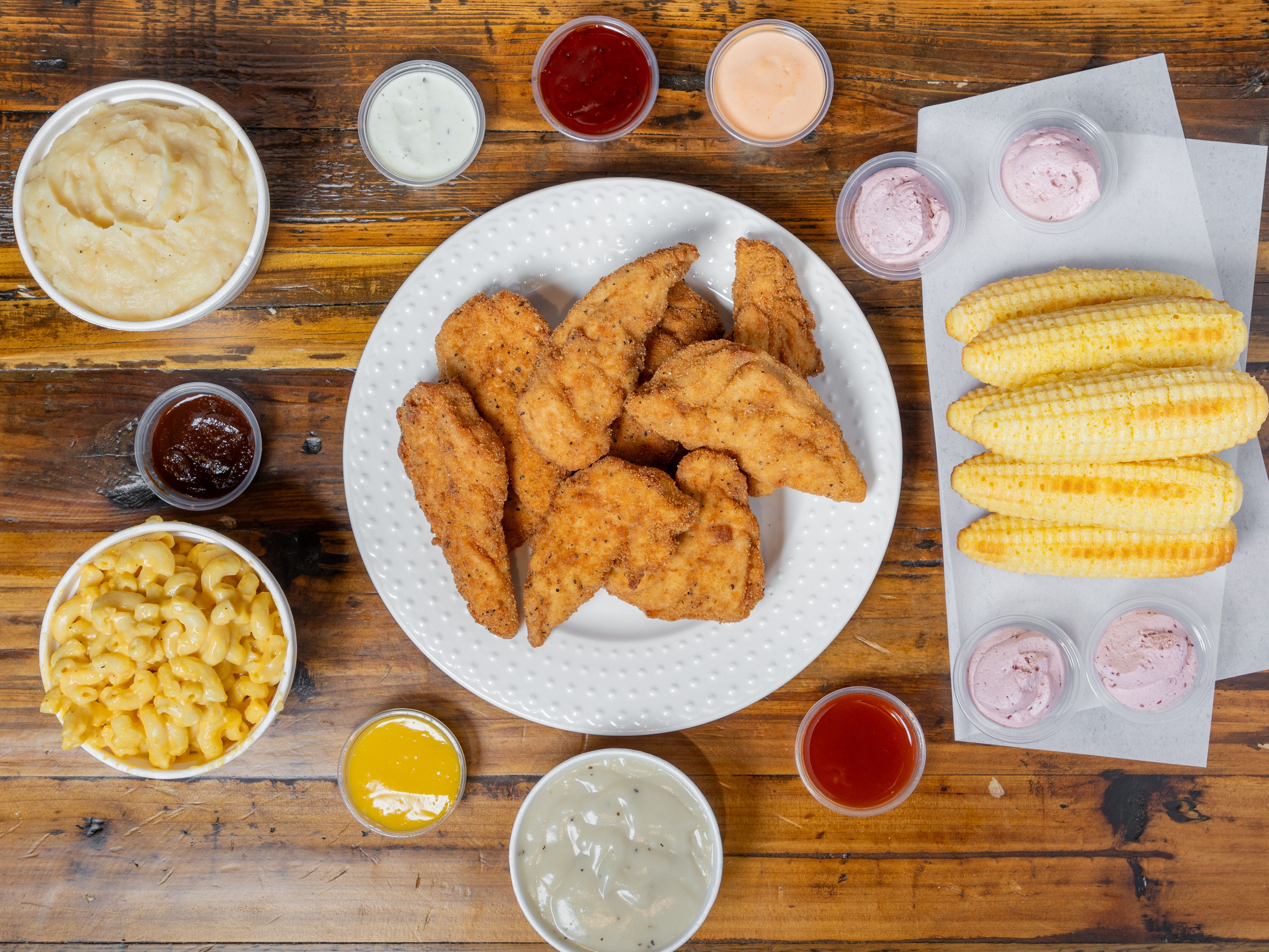 Lunch at Our Fried Chicken Restaurant