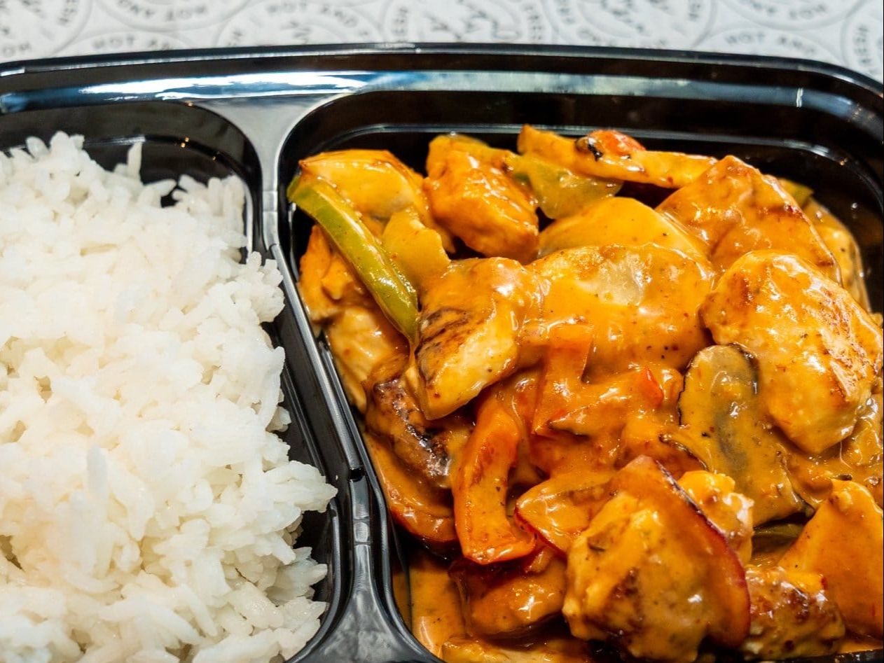 Chicken With Signature Sauce.