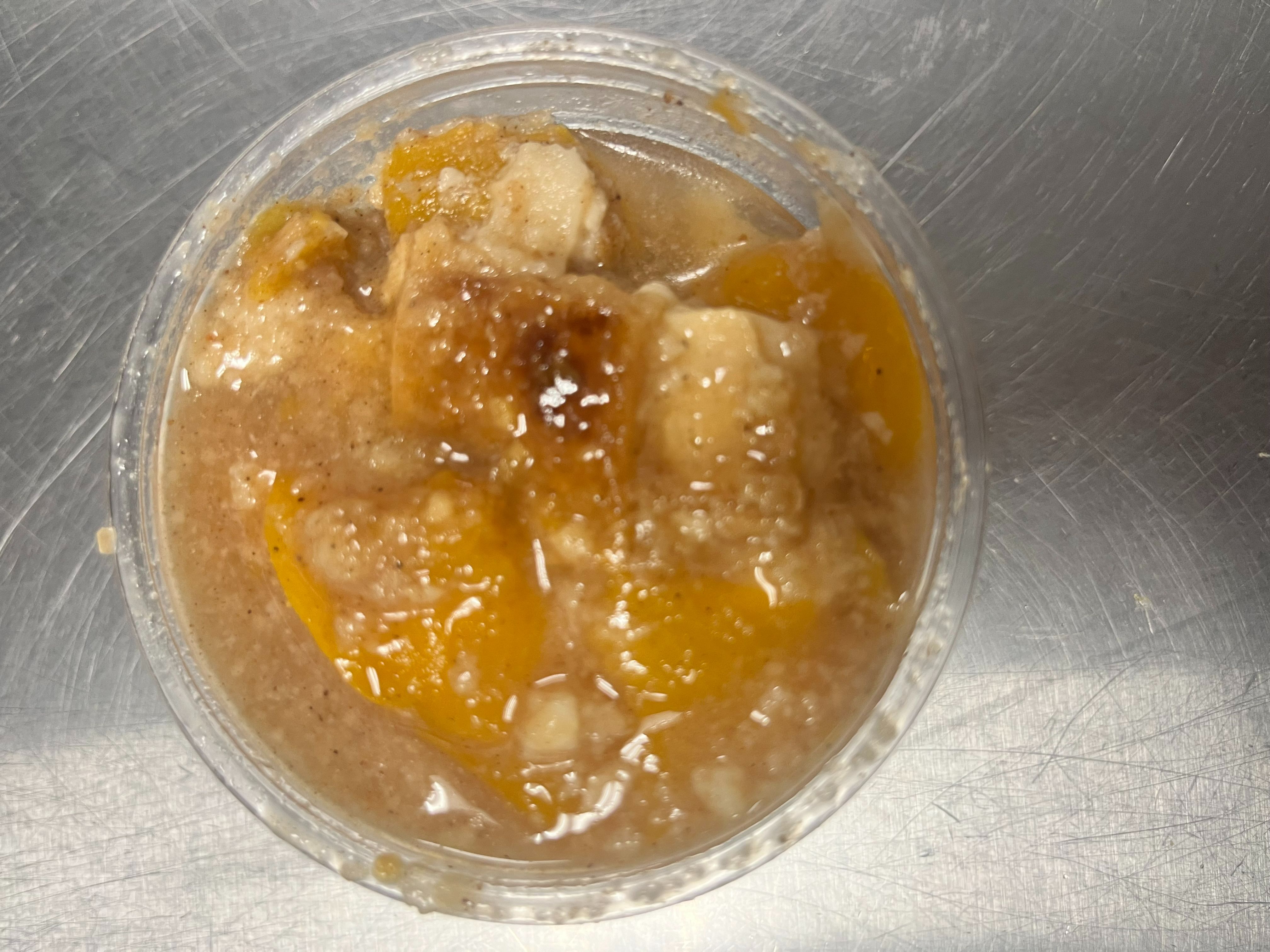 Peach Cobbler.