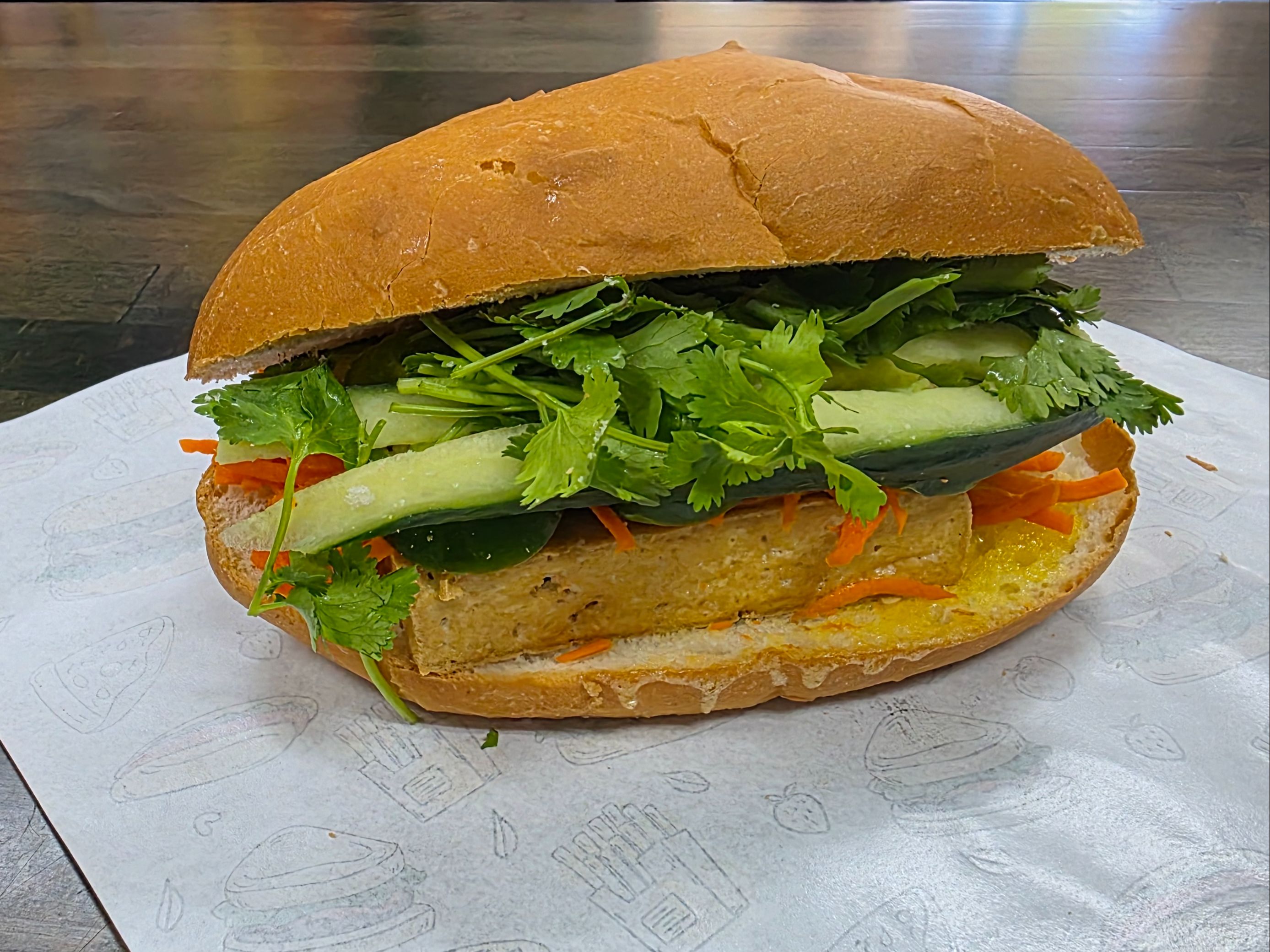 B5. TOFU Sandwich(bread)