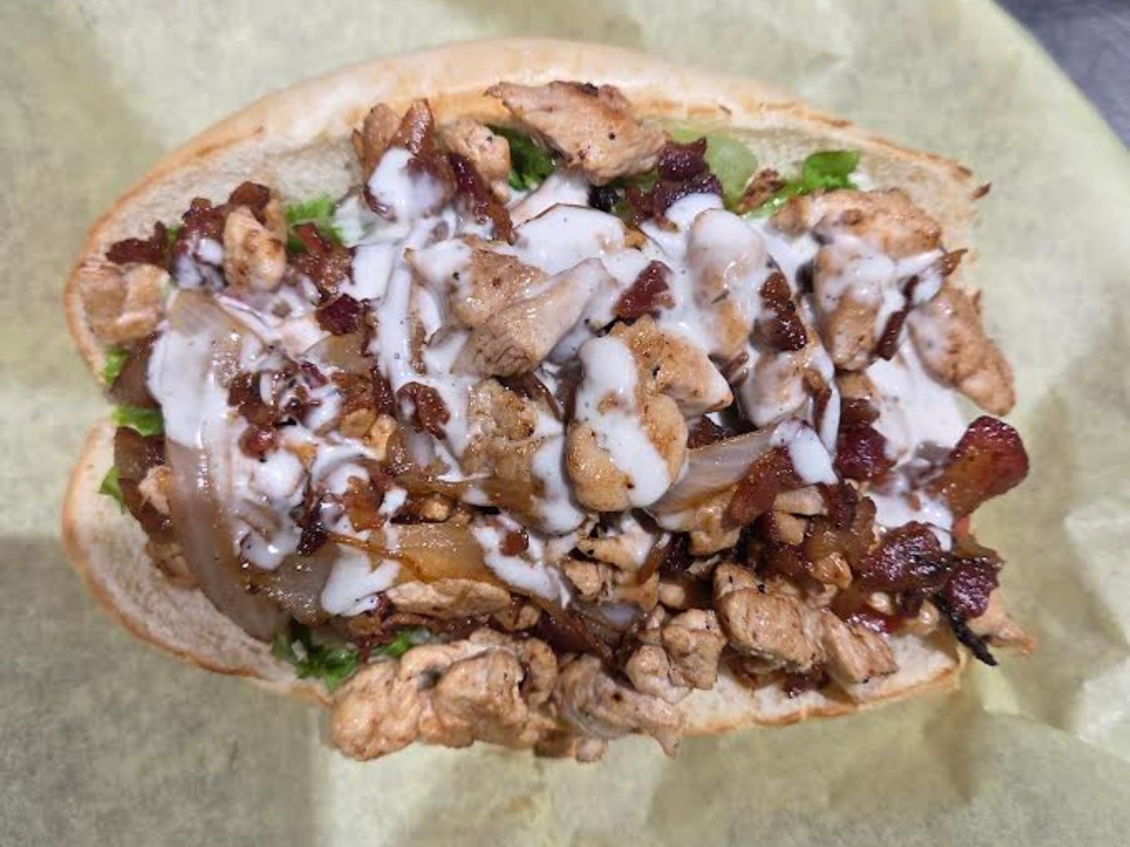 8" CHICKEN BACON RANCH.