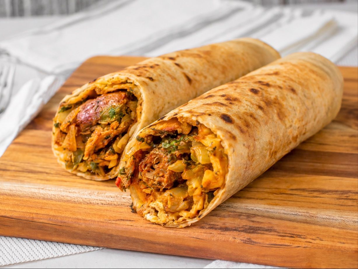 Chicken Kebab Roll.