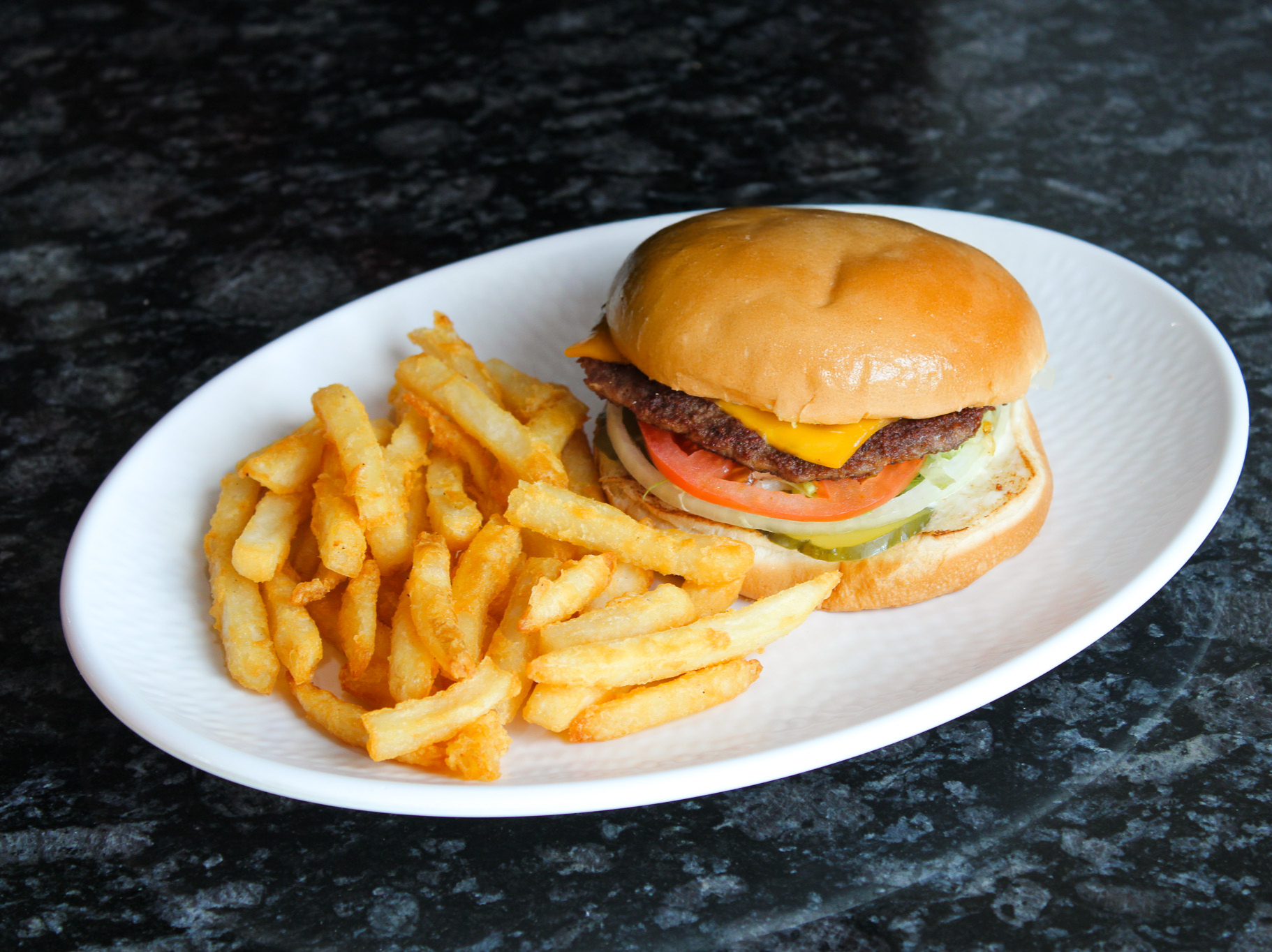 Double Cheese Burger.