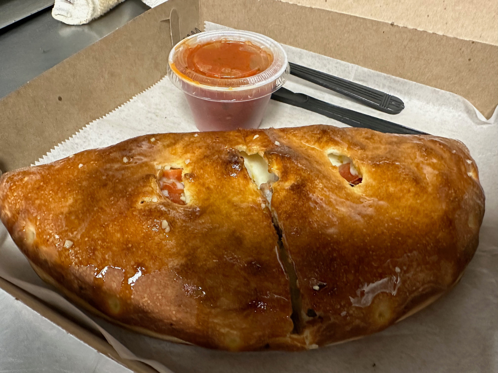 Mozzarella Cheese Calzone (online)