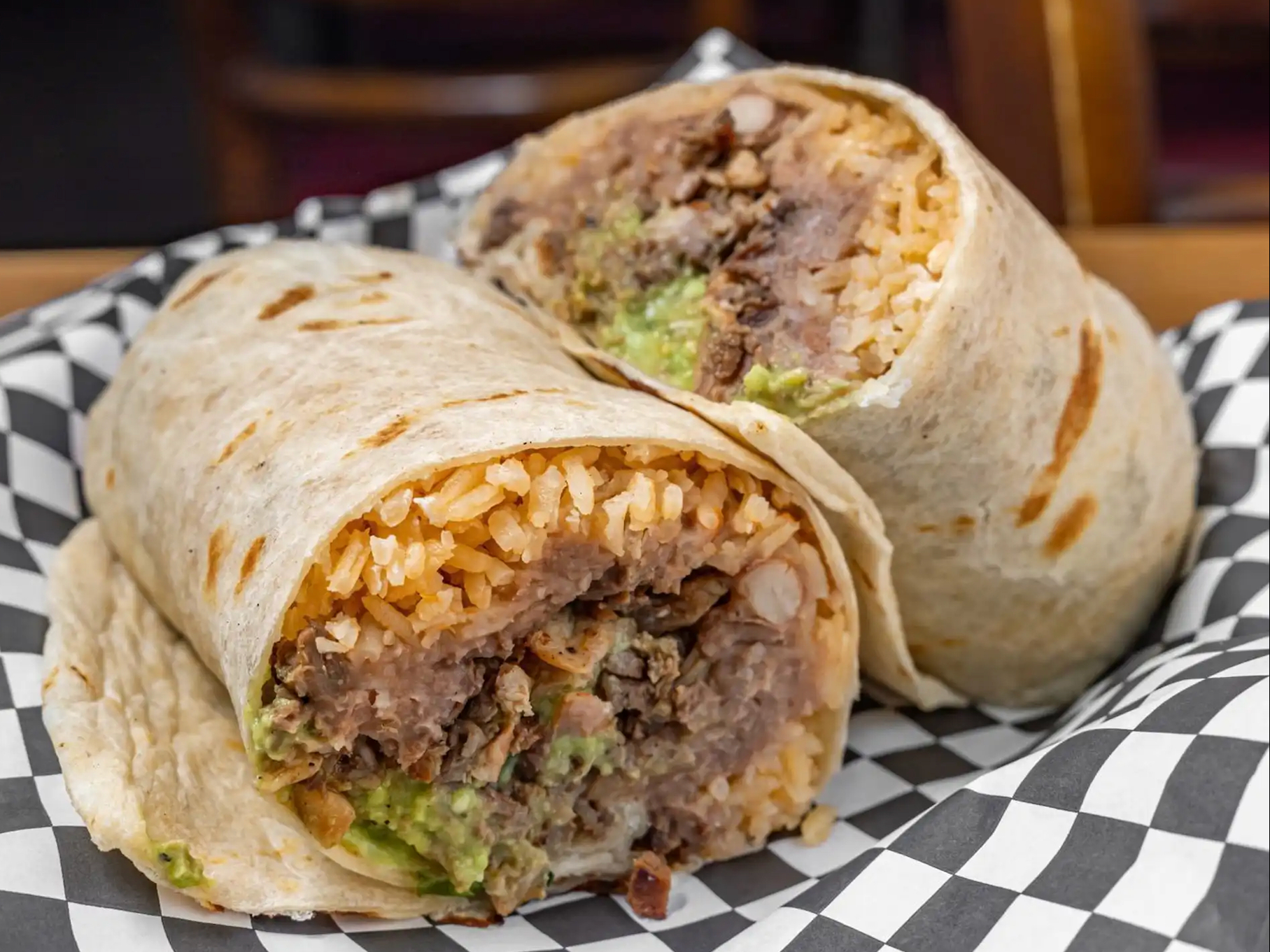 Burrito Grande.