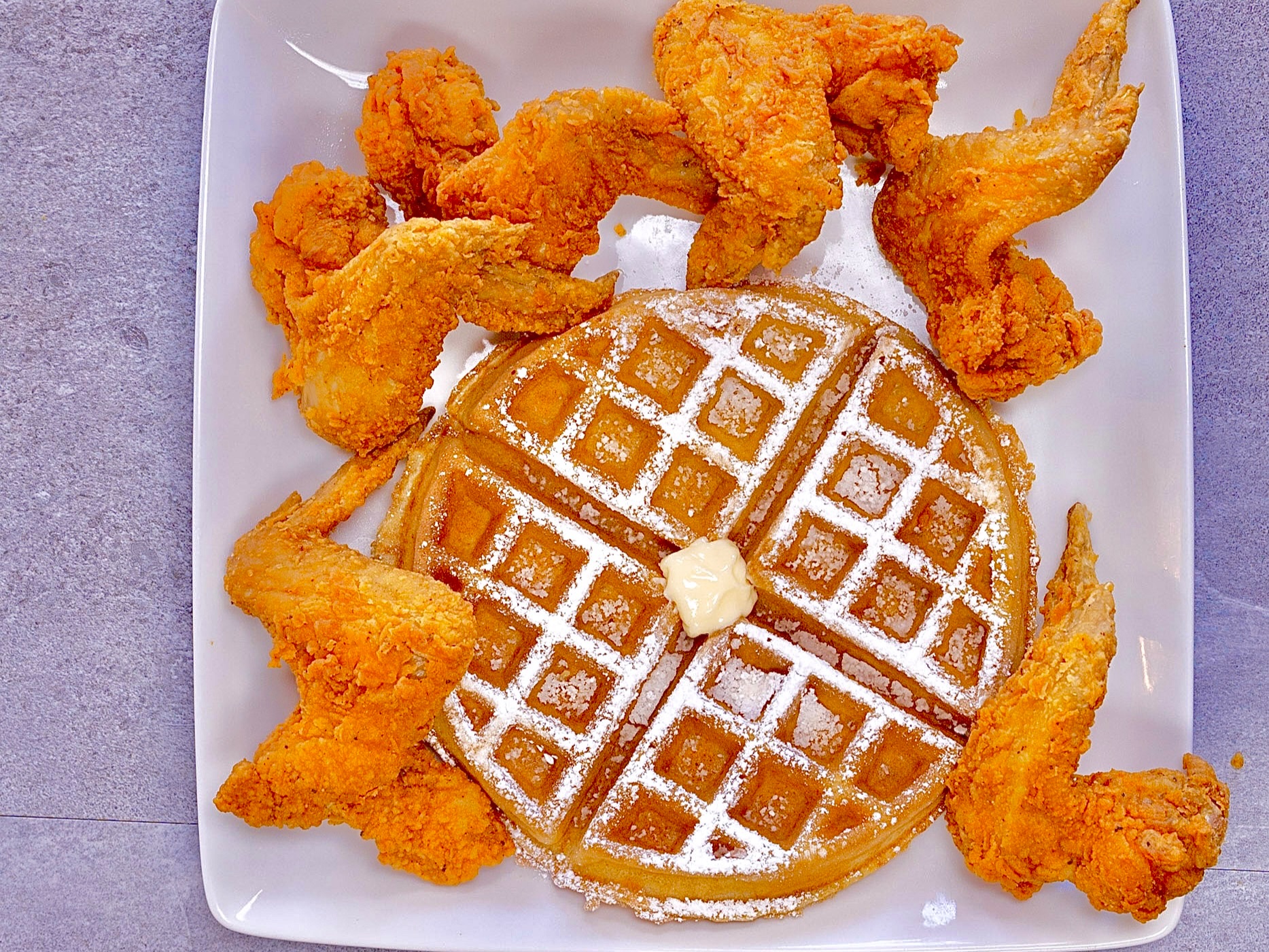 6 Wings 1 Waffle