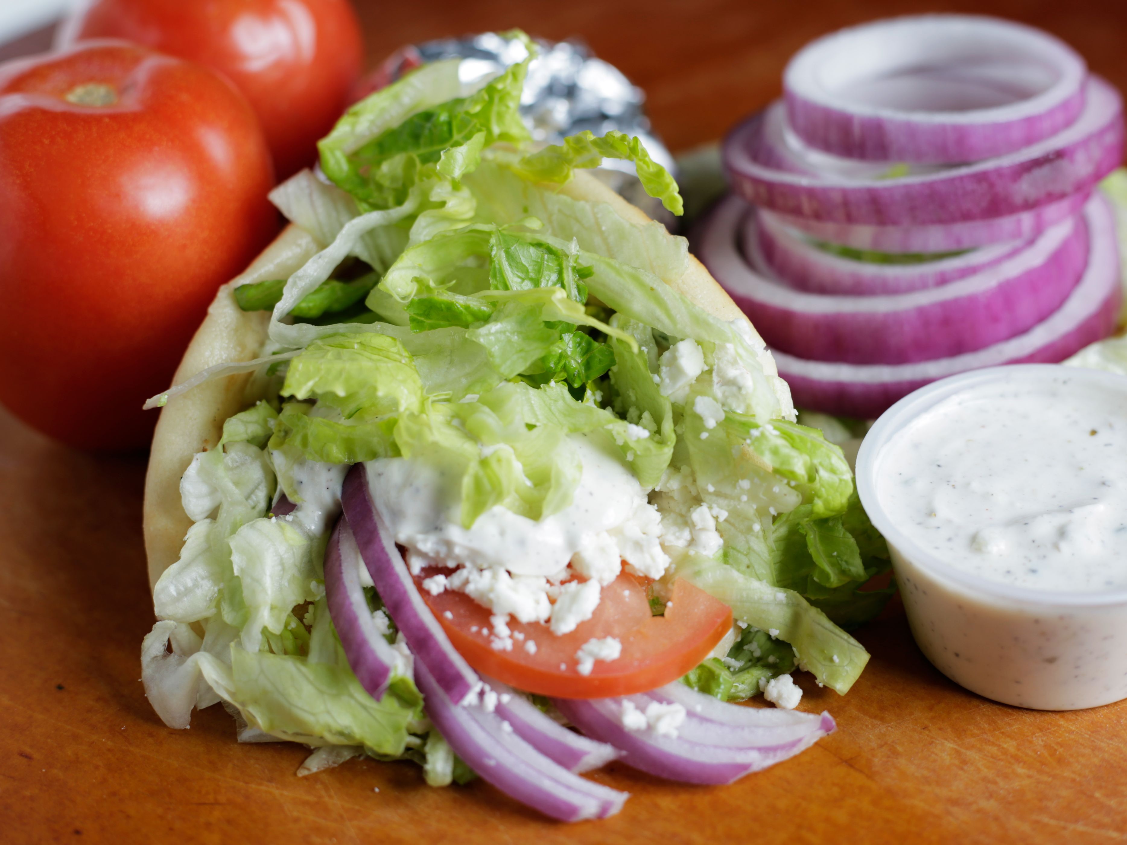 Veggie Gyros.