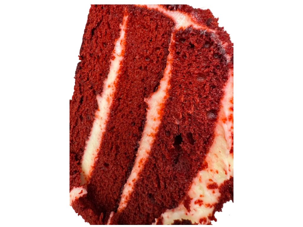 Cake: Red Velvet Cake Slice