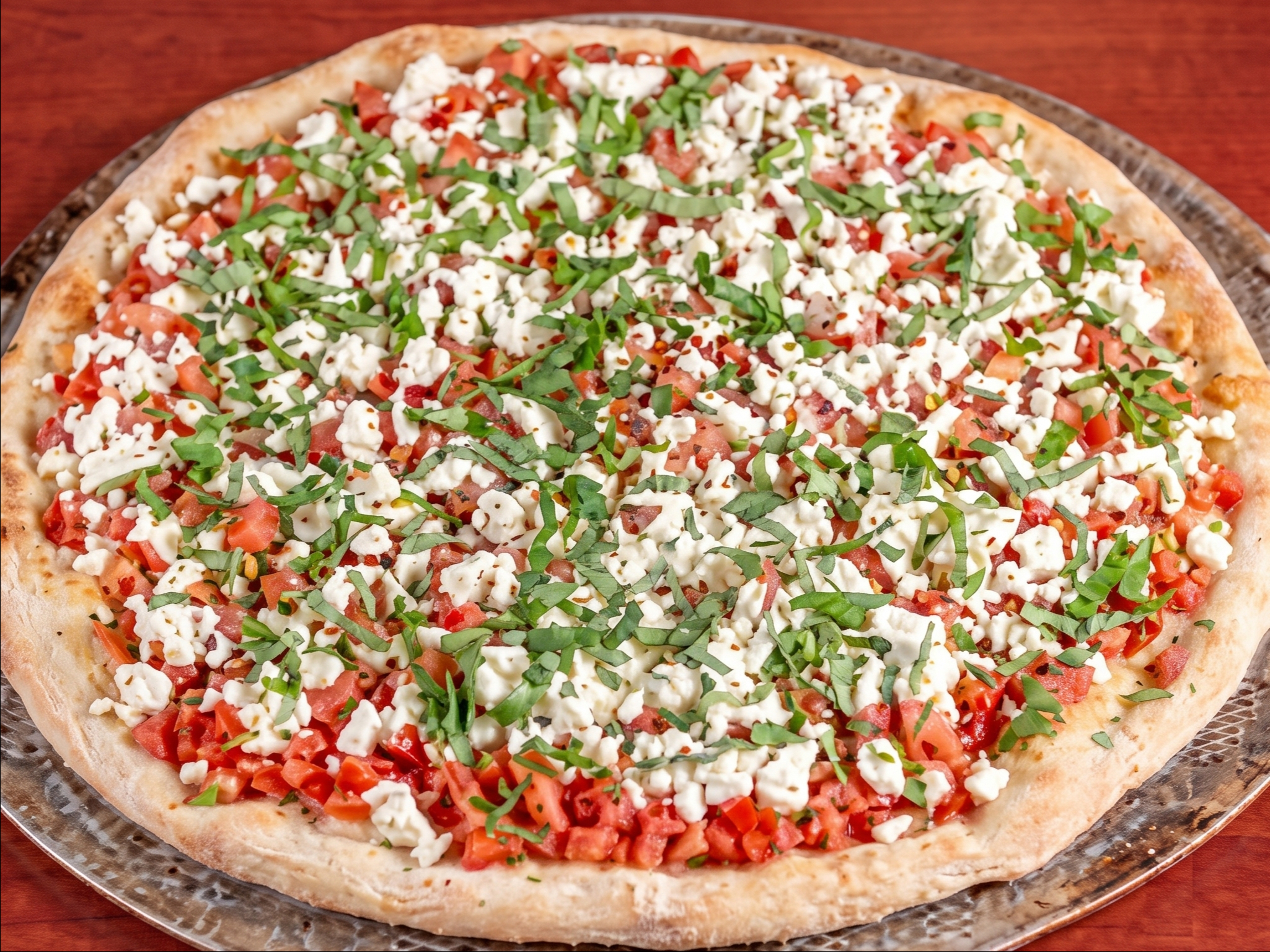 Chicken Bruschetta Pizza 16"Lg.