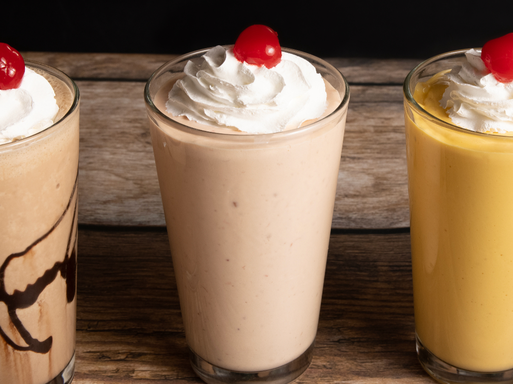 Strawberry milkshake