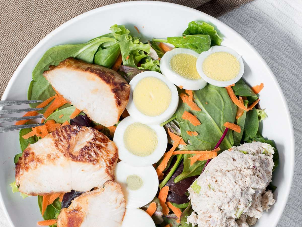 High Protein Salad.