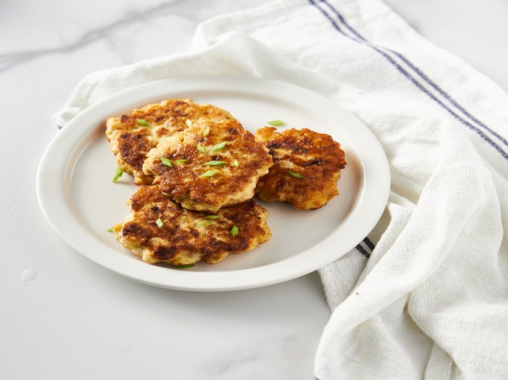 Chicken Chapli Kebab.
