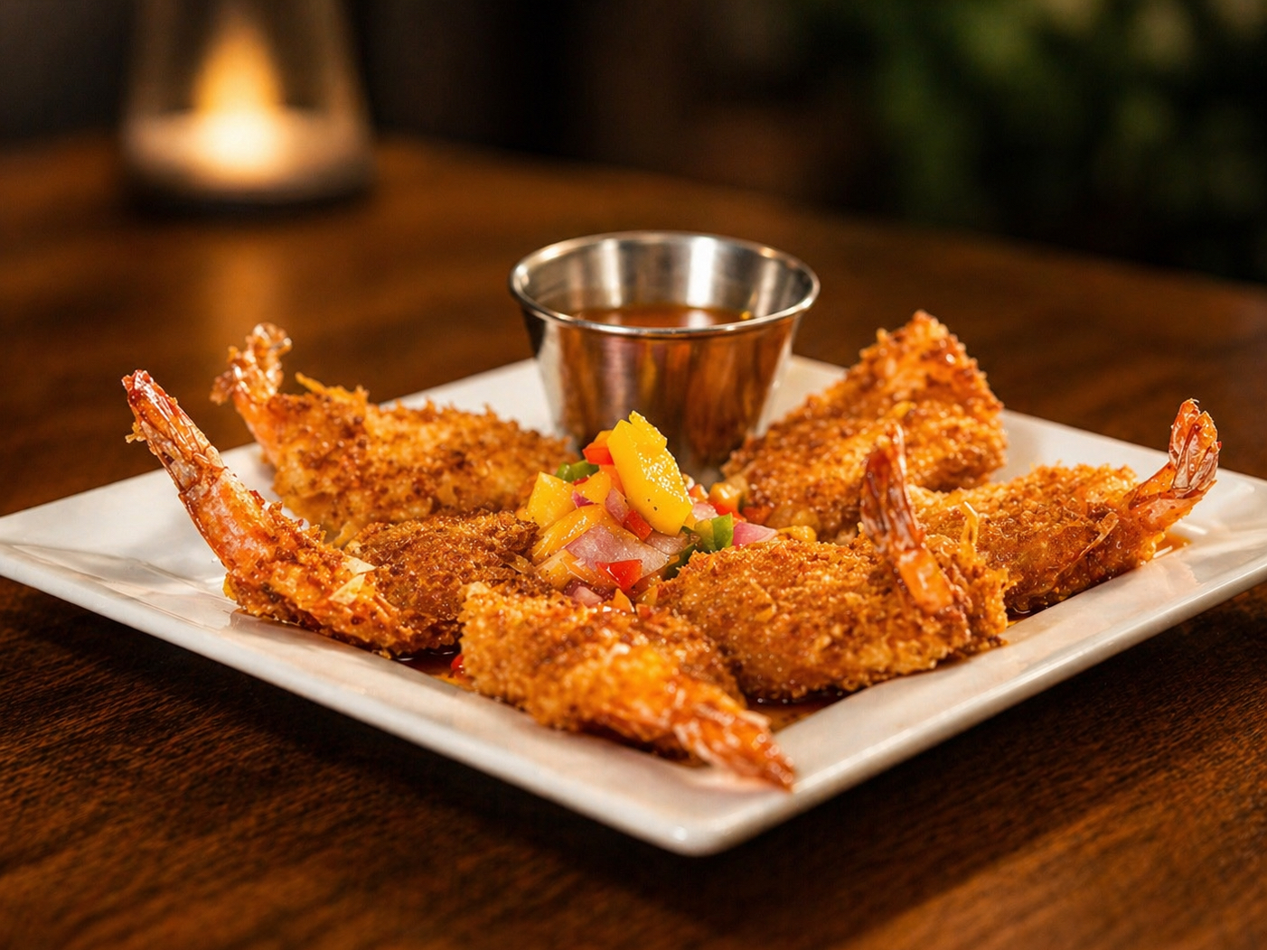 Coconut Shrimp (Serves 24).