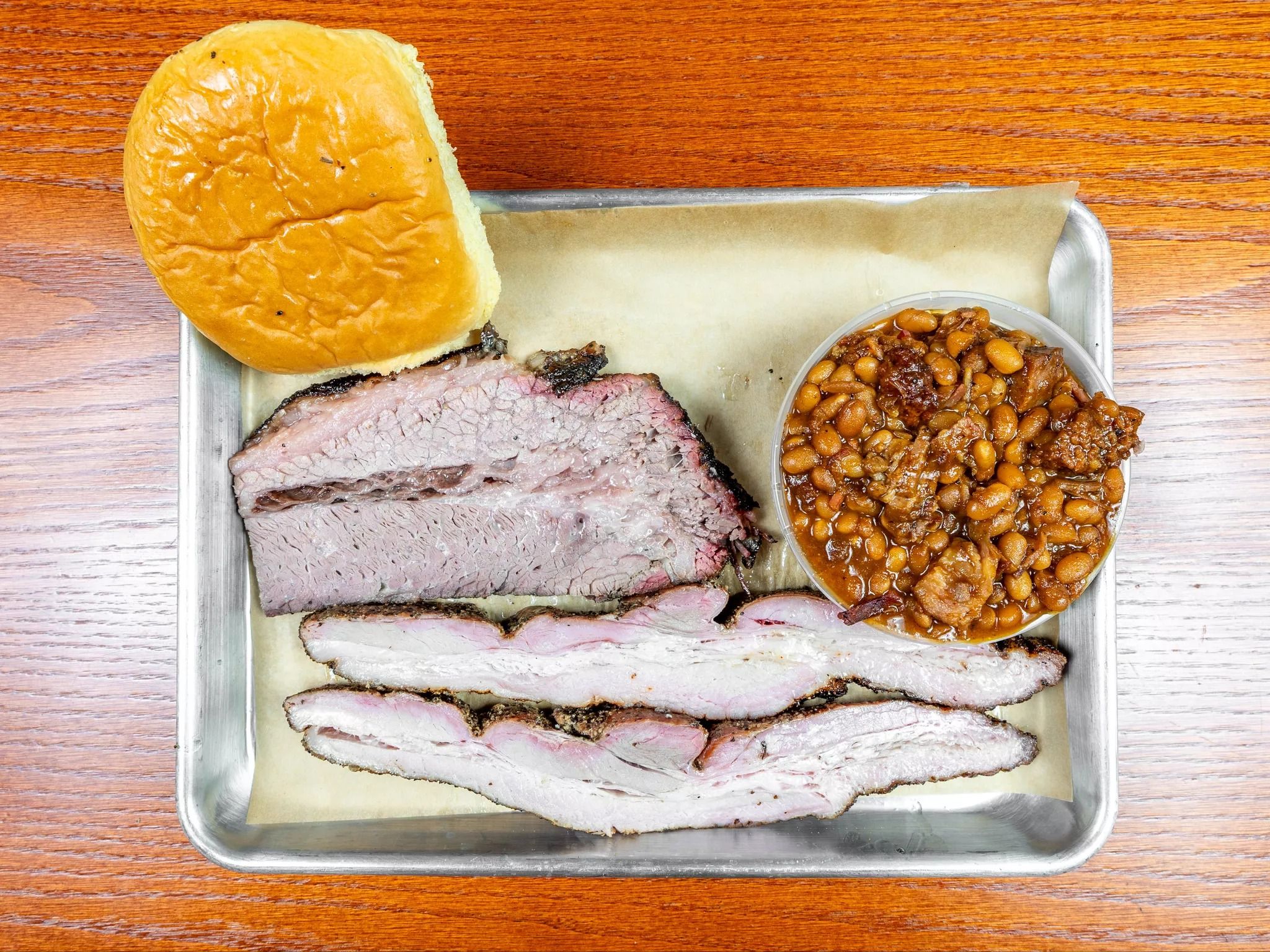 2 Meats + 1 Side.