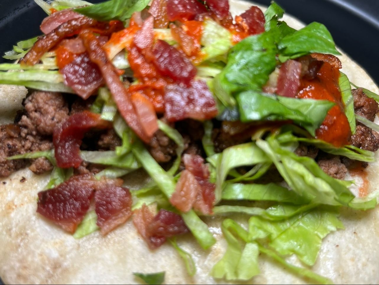 Cheeseburger Street Taco.