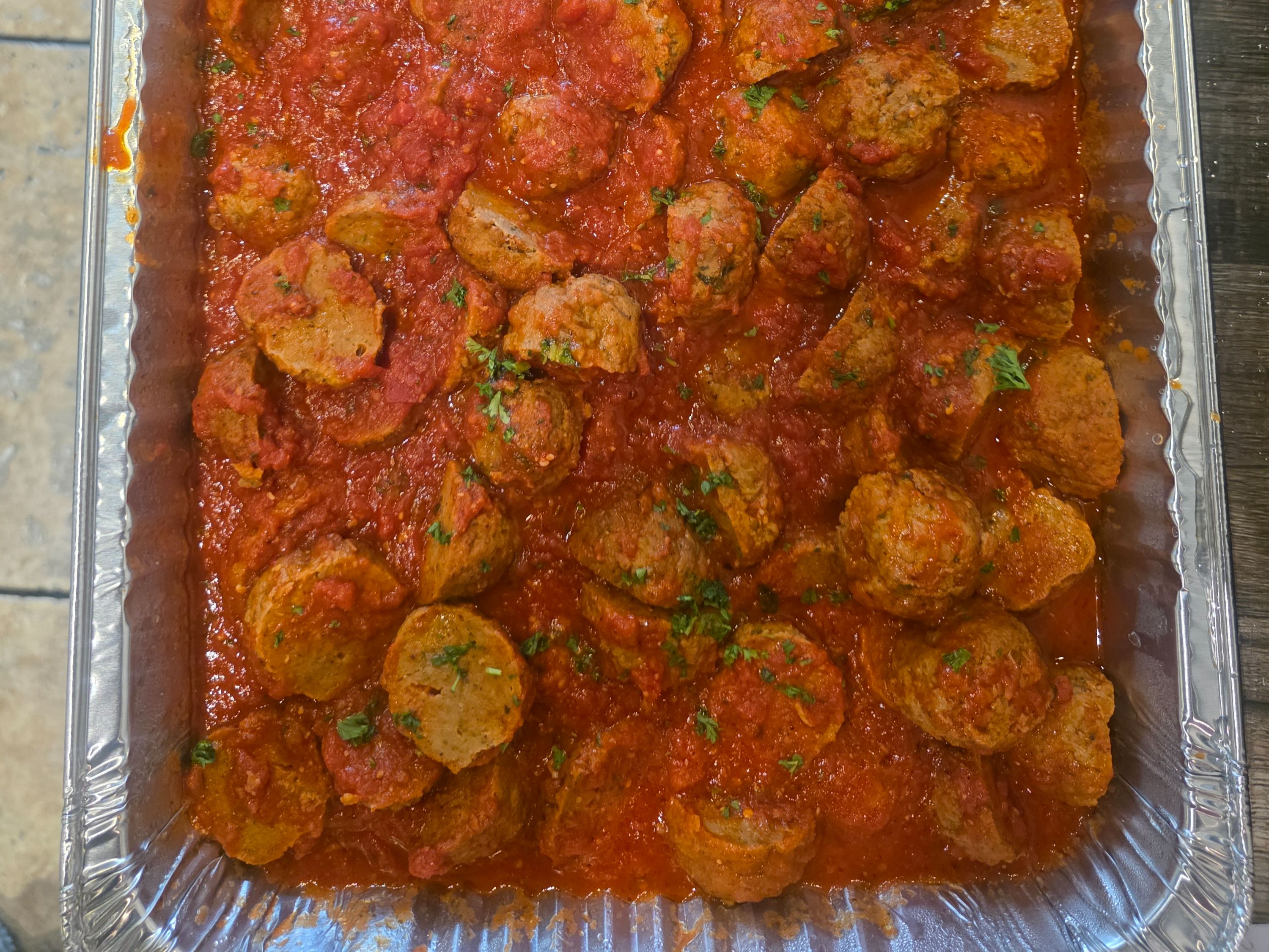 Full Tray Meatballs
