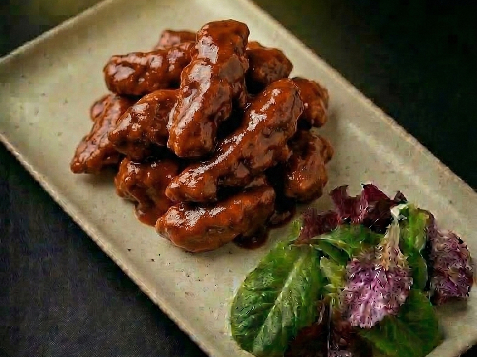 Chicken Manchurian.