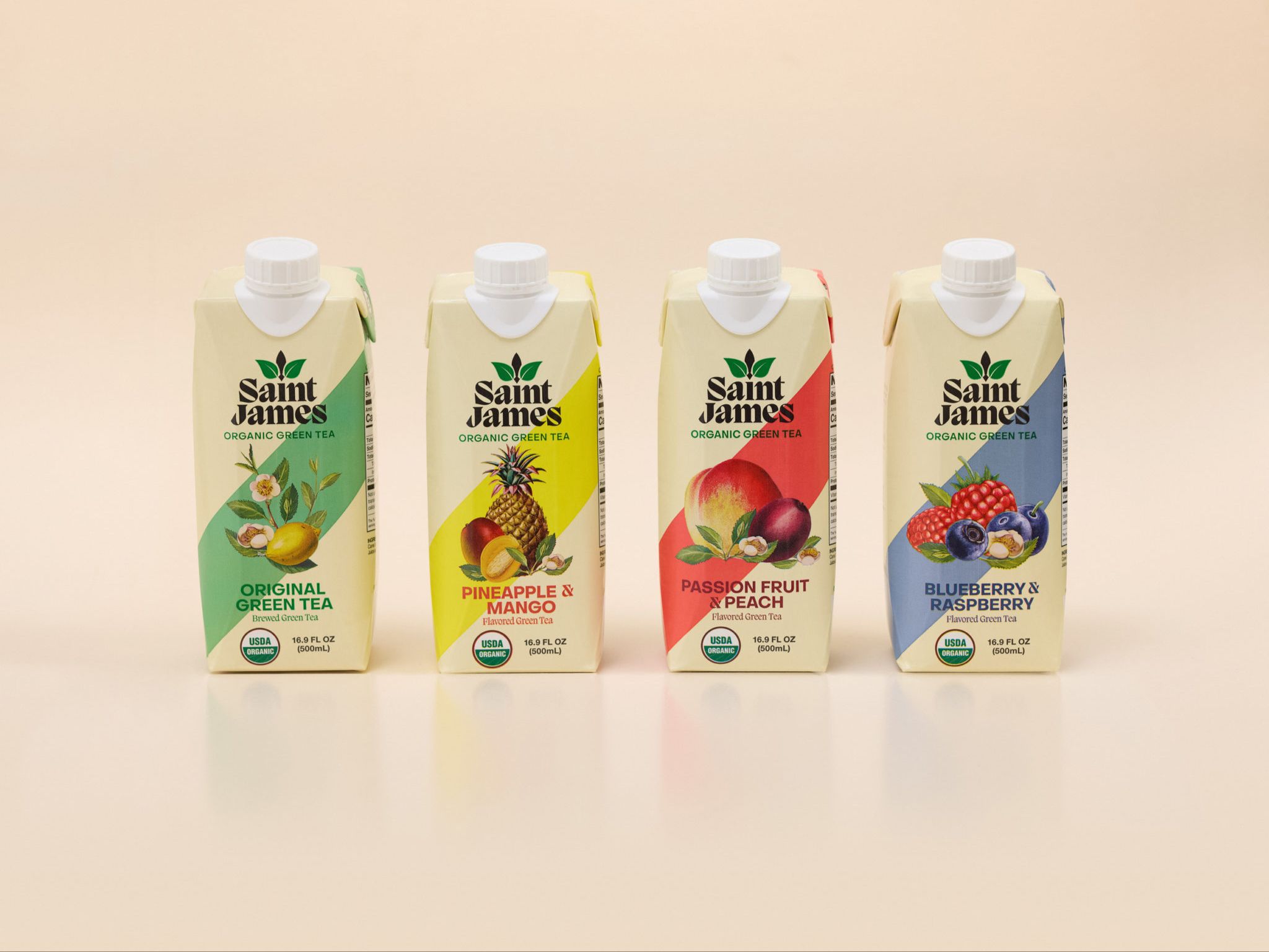 Organic Green Tea Saint James.