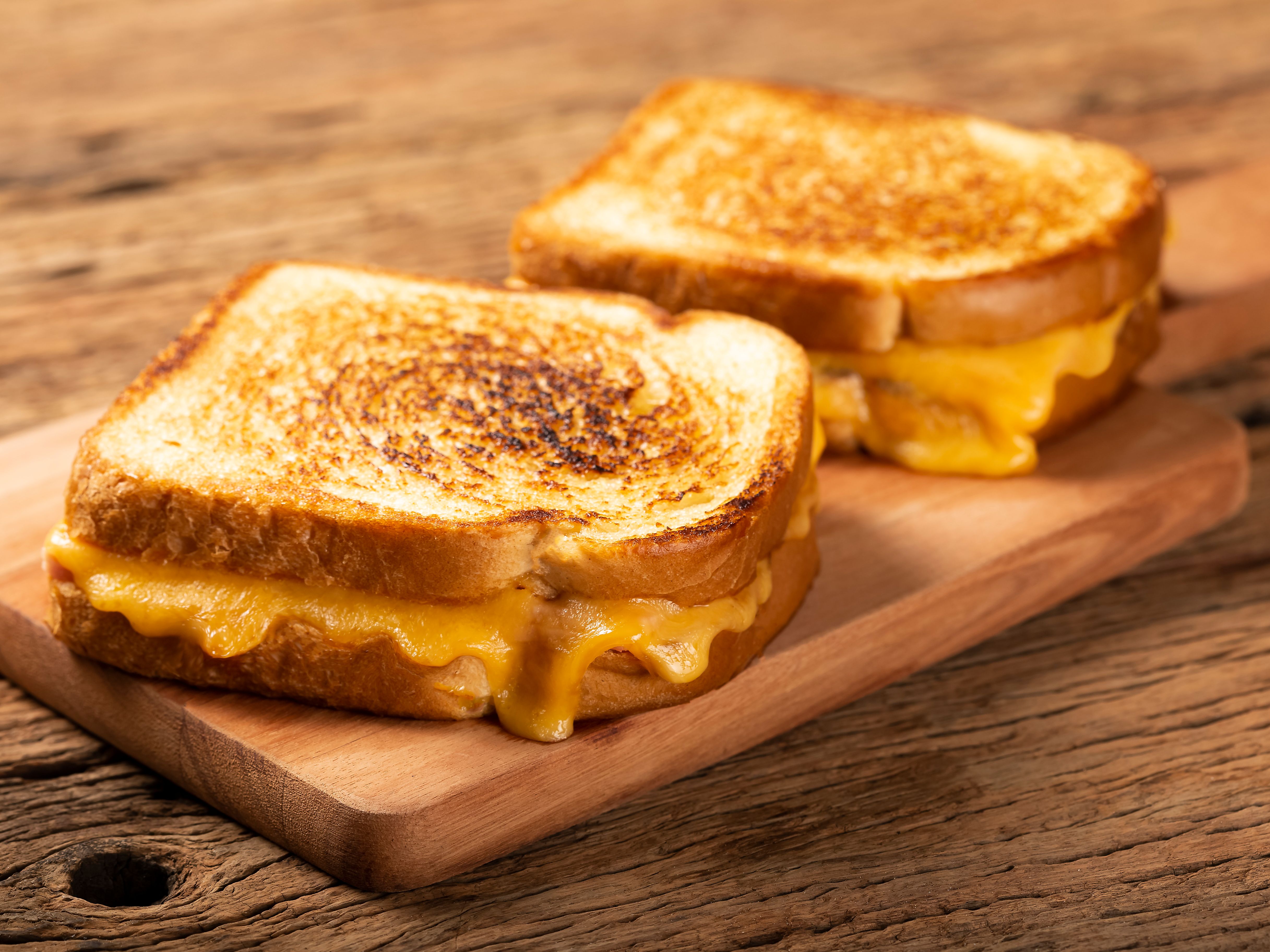 Grilled Ham N Cheese.