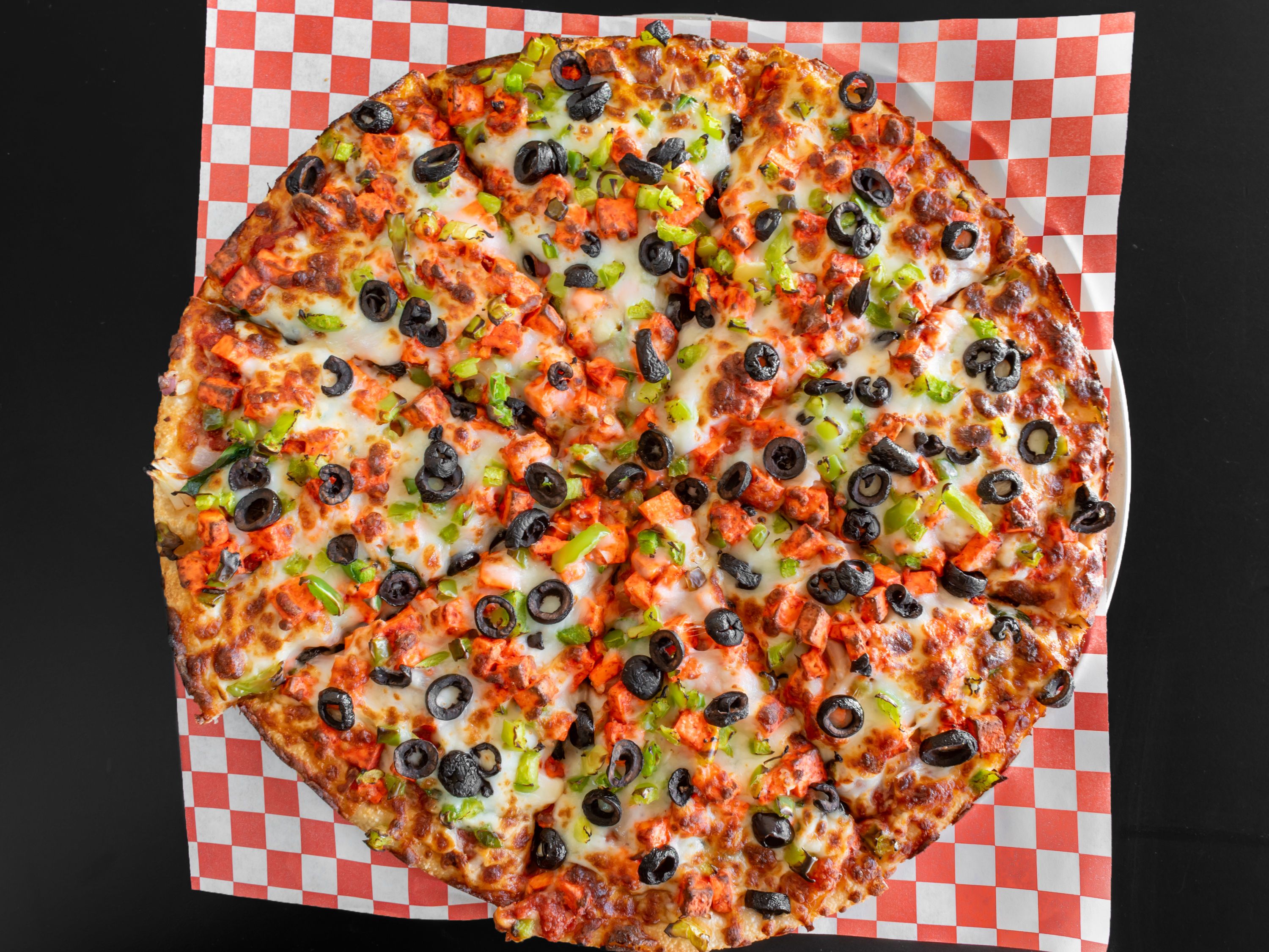 Palak Paneer Pizza.