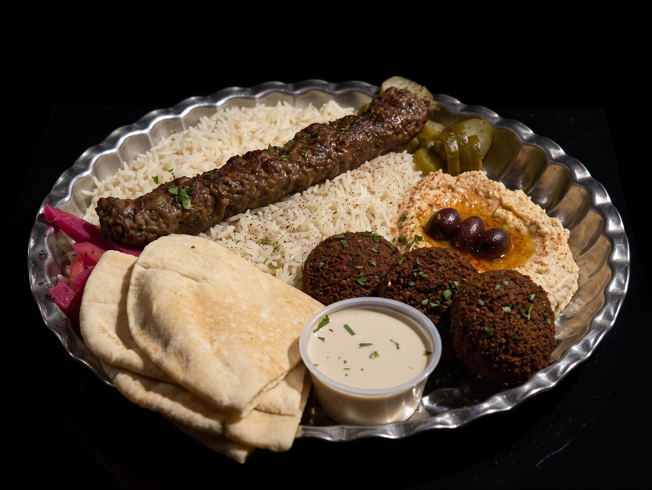 Koobideh Kabob Plate - Mee.