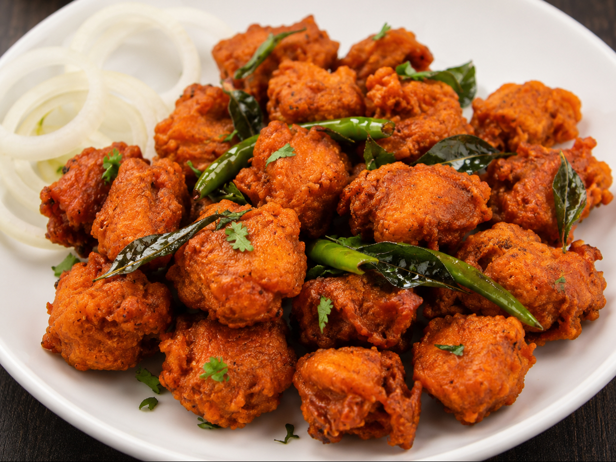 Chicken Pakora (GF).