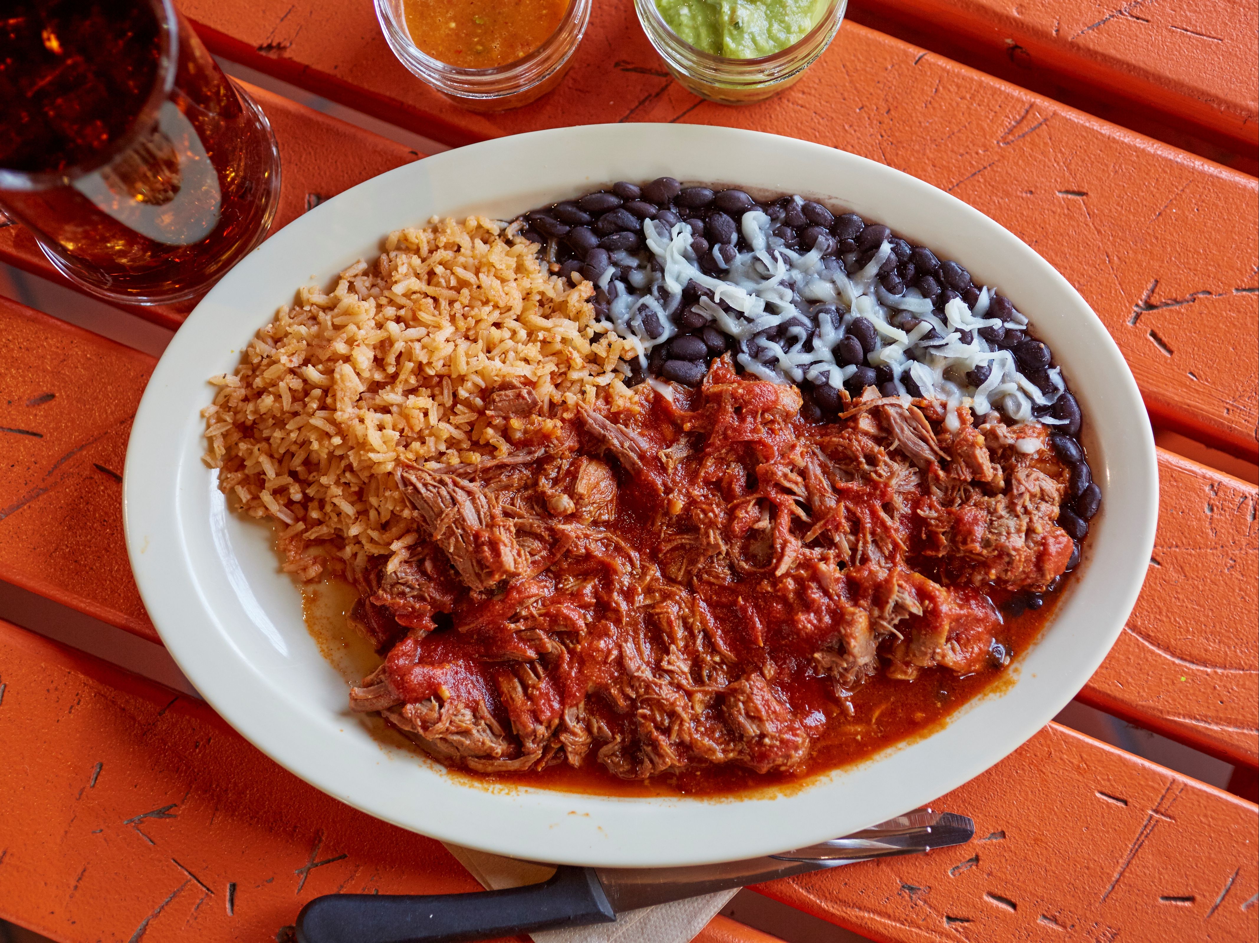Chile Colorado Plate.