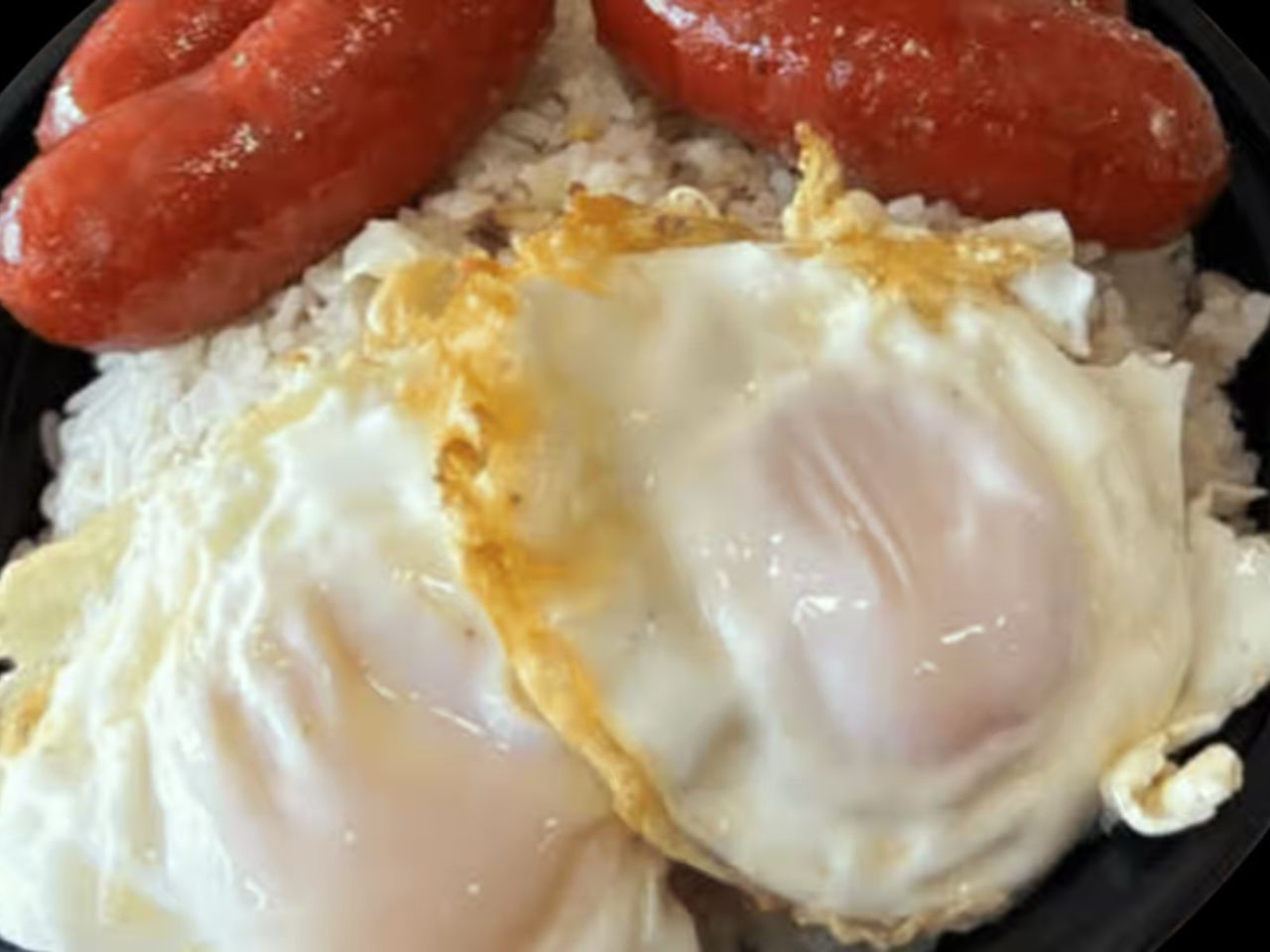 Longsilog (Pork Longanisa) Served with Garlic Rice and 2 Eggs Owner