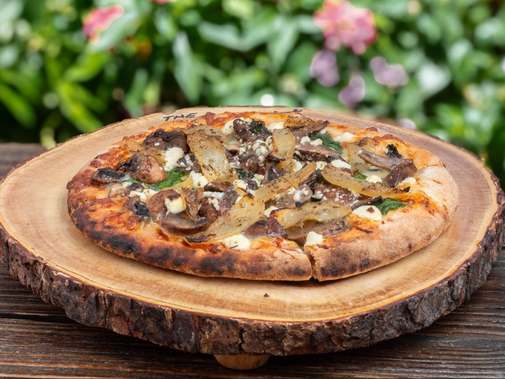Mushroom Trio Pizzetta.