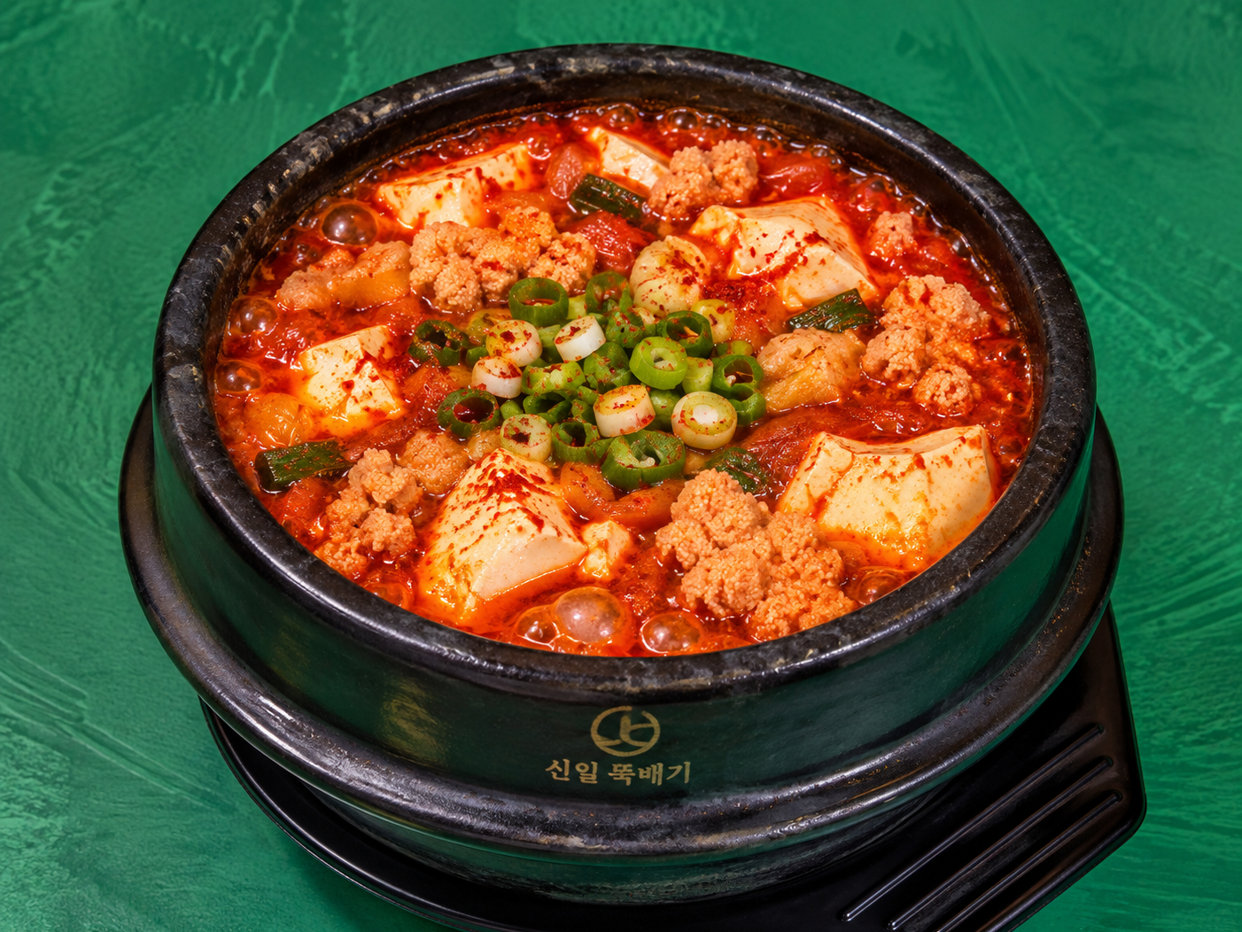 Fish Roe Soft Tofu Soup.