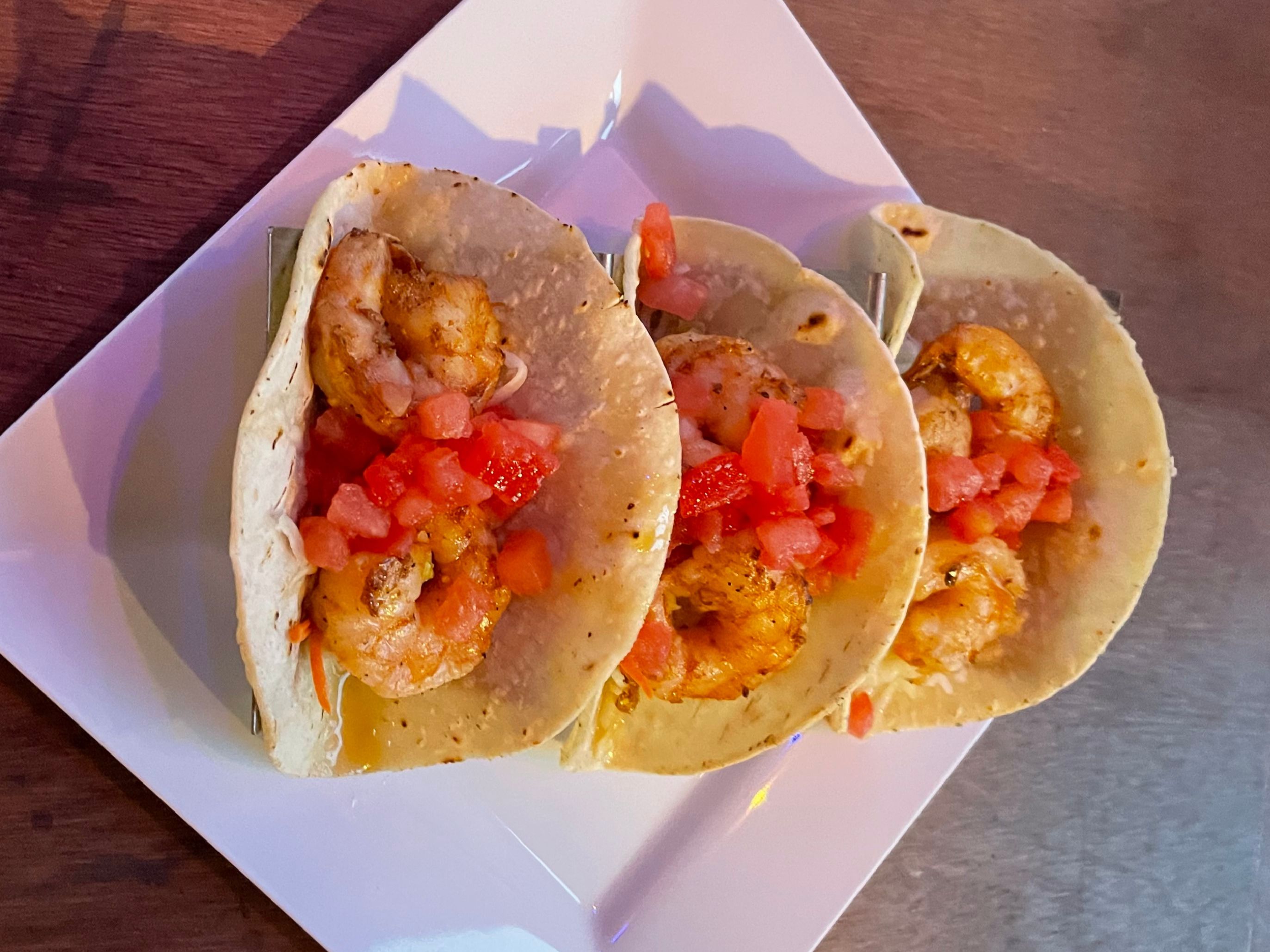 Shrimp Tacos.