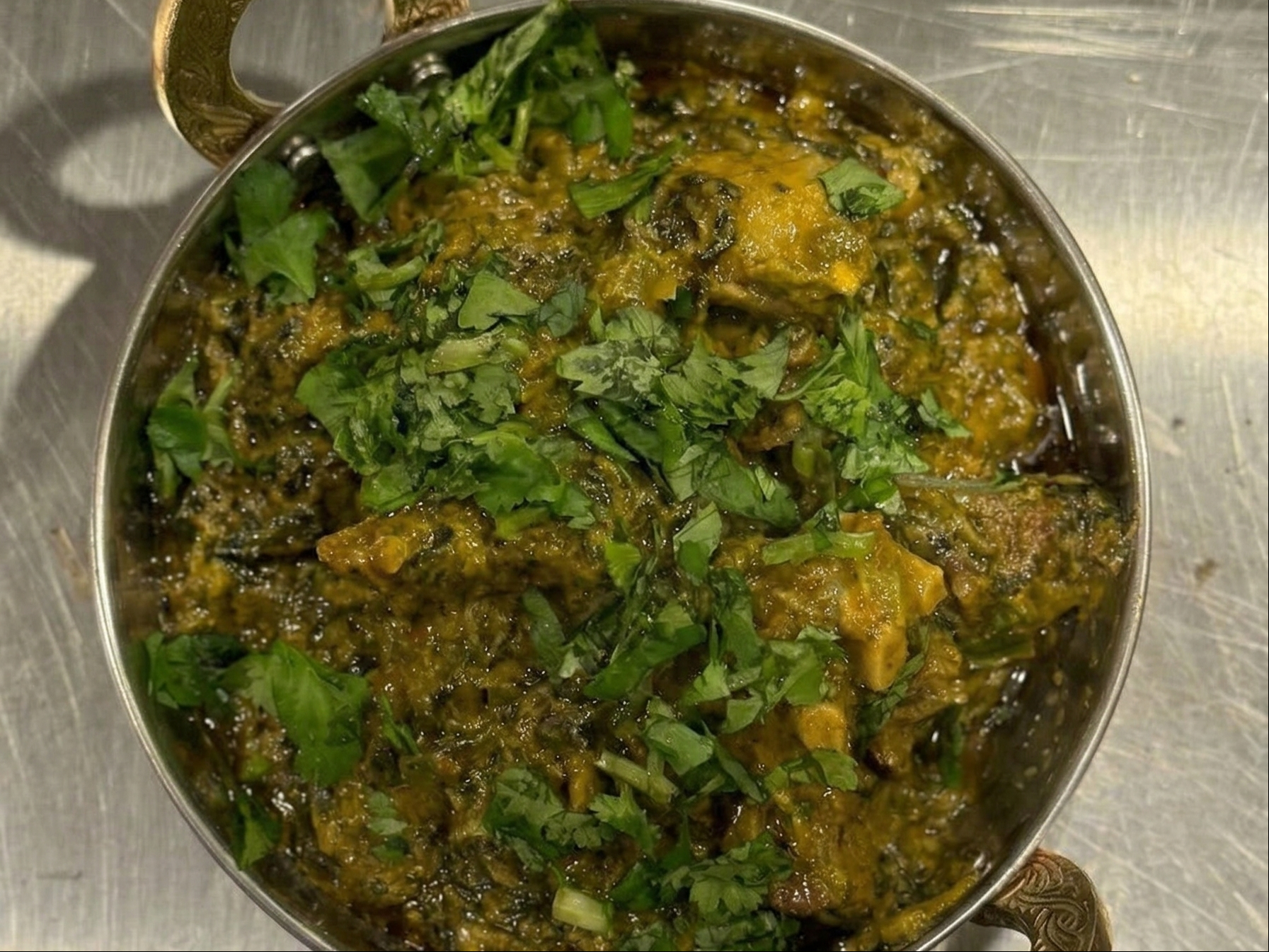 Aloo Palak.