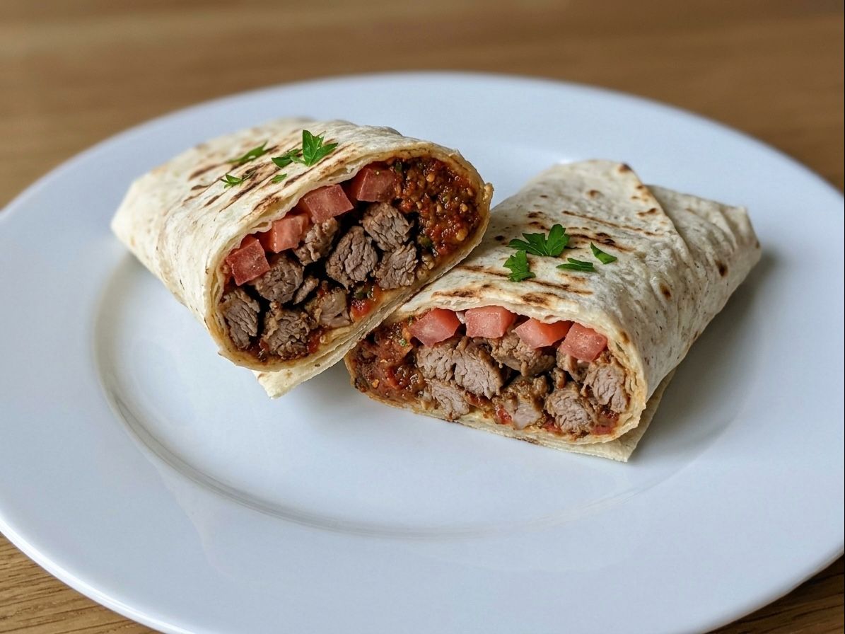 Saji Meat Wrap.