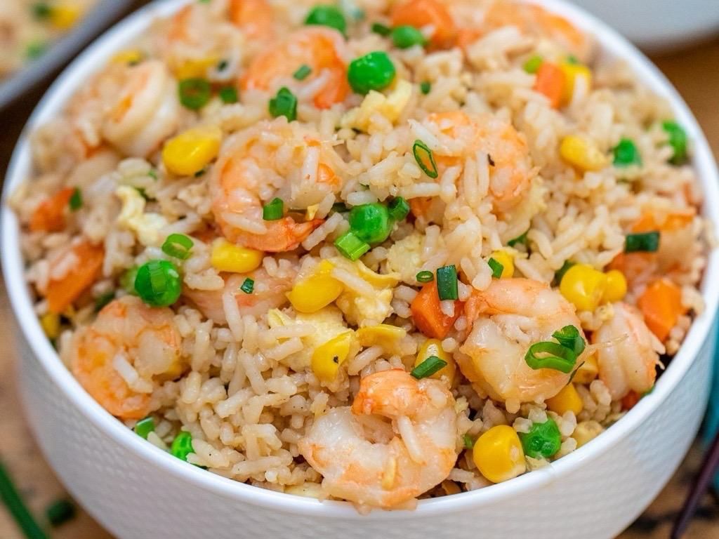 Shrimp Fried Rice (DF,NF)